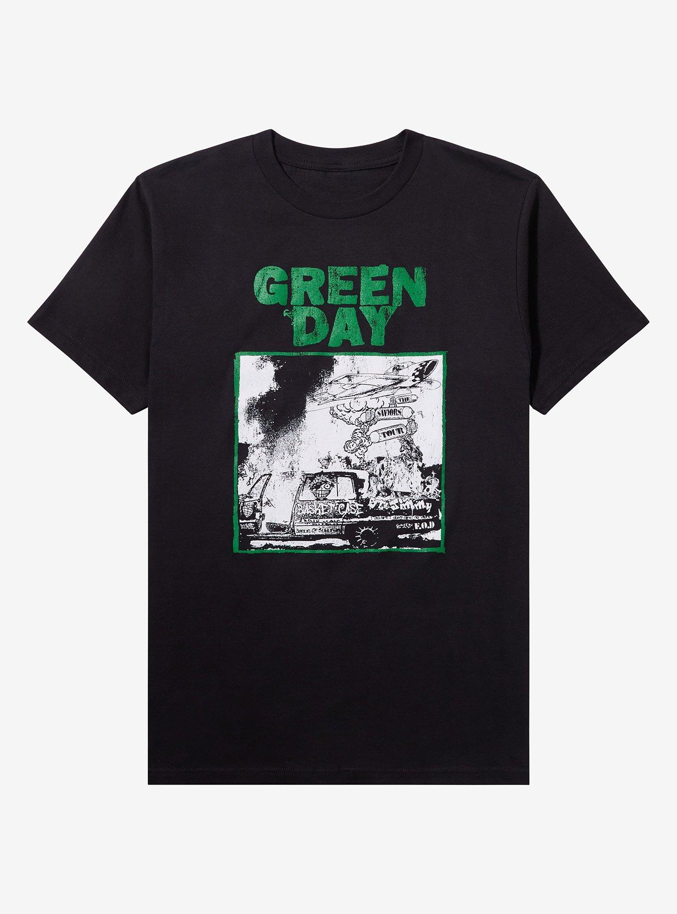 Green Day Saviors Tour Burning Truck T-Shirt, , hi-res