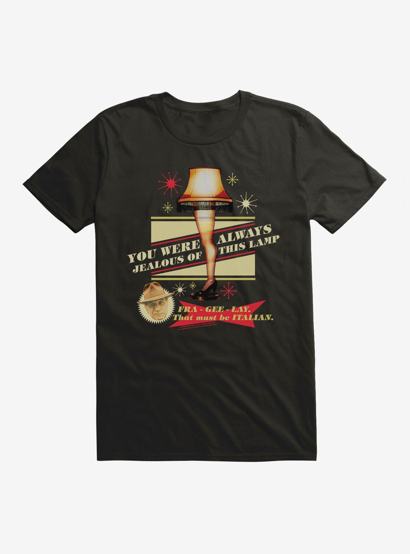 A Christmas Story You Were Always Jealous Of This Lamp T-Shirt, BLACK, hi-res