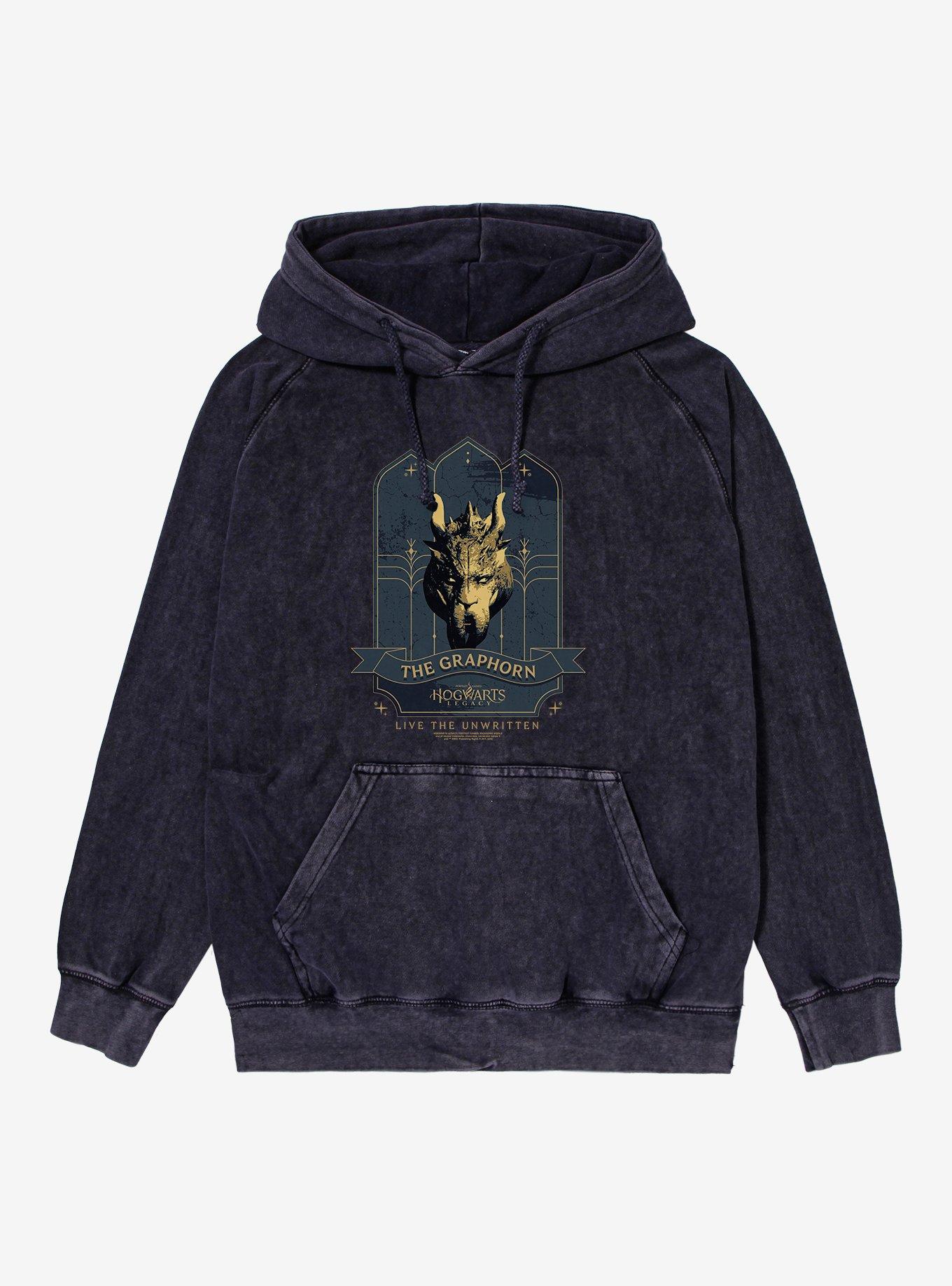 Hogwarts Legacy The Graphorn Mineral Wash Hoodie, , hi-res