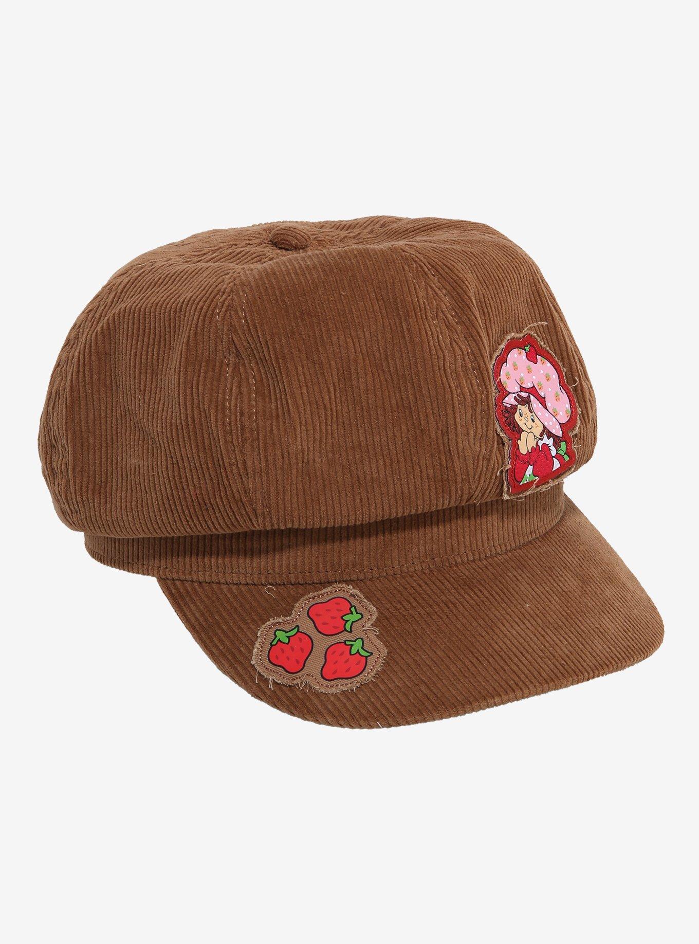 Strawberry Shortcake Patch Corduroy Cabbie Hat, , hi-res