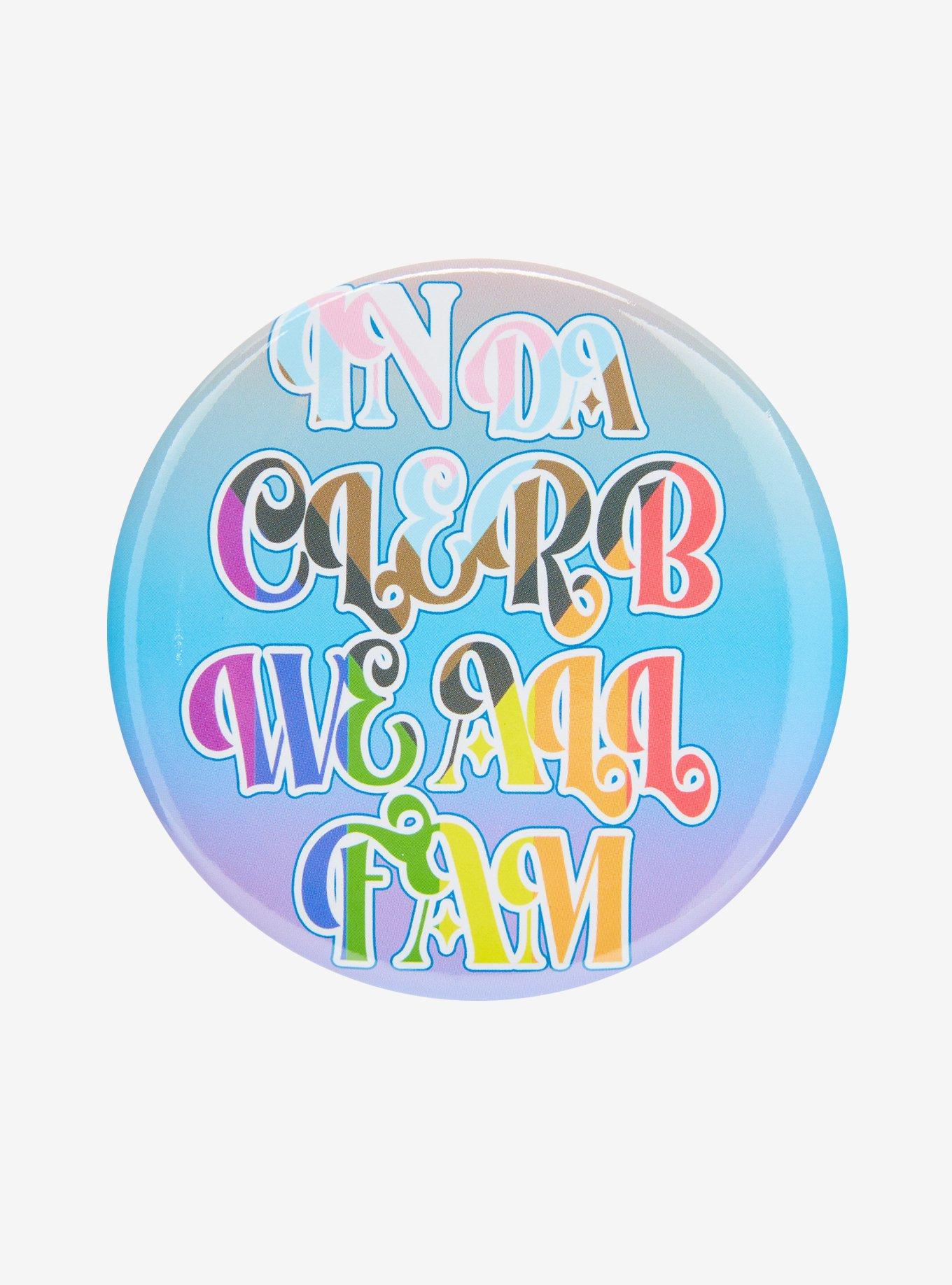 In Da Clerb Pride Flag 3 Inch Button, , hi-res