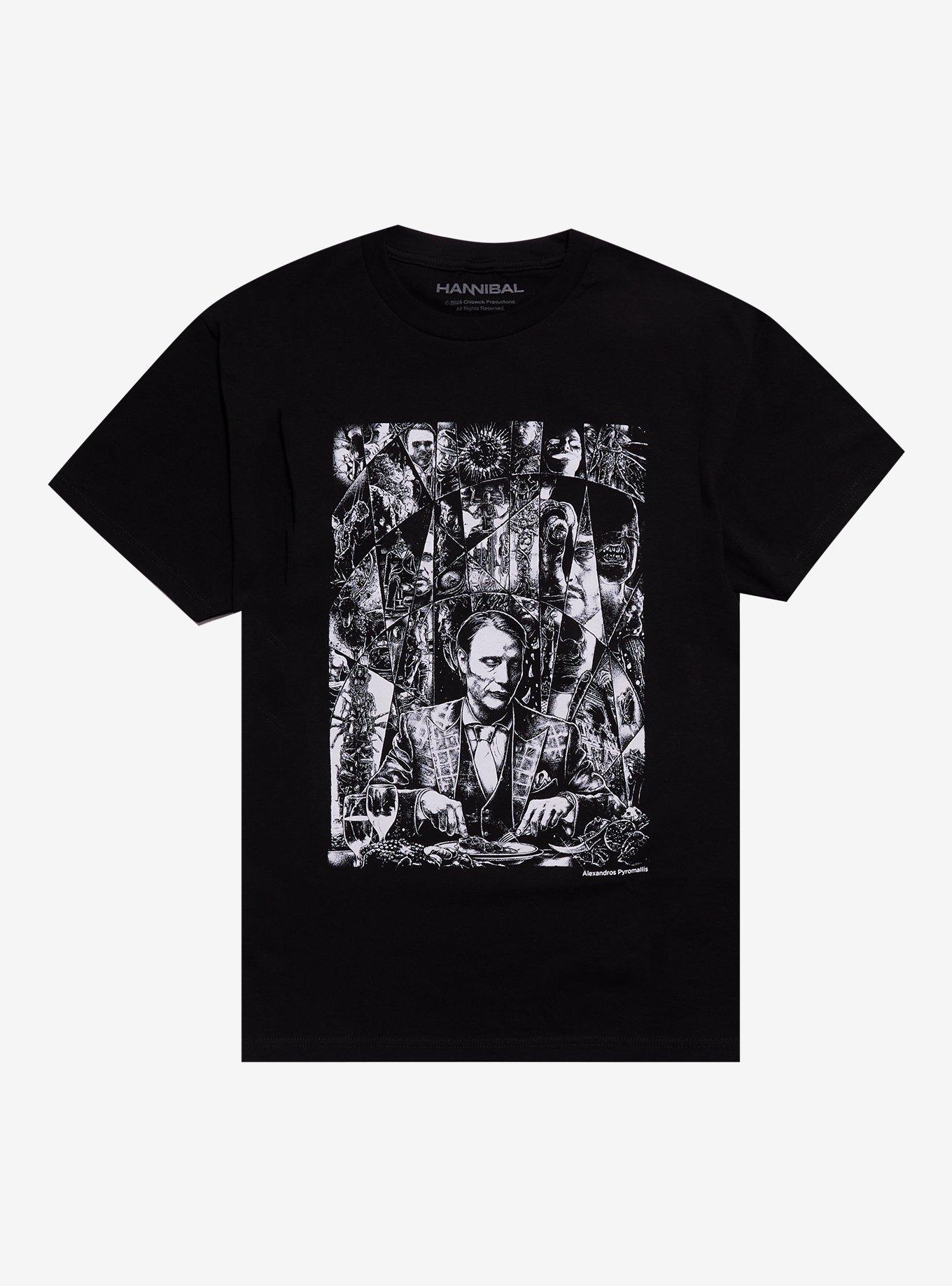 Hannibal Mosaic Portrait T-Shirt, , hi-res