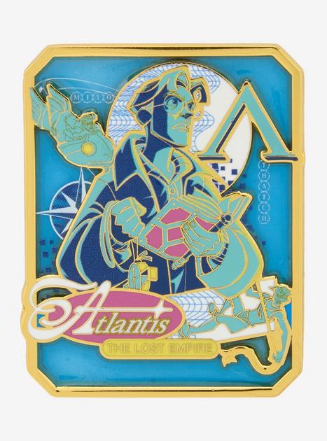 Disney Atlantis: The Lost Empire Milo Stained Glass Enamel Pin ...