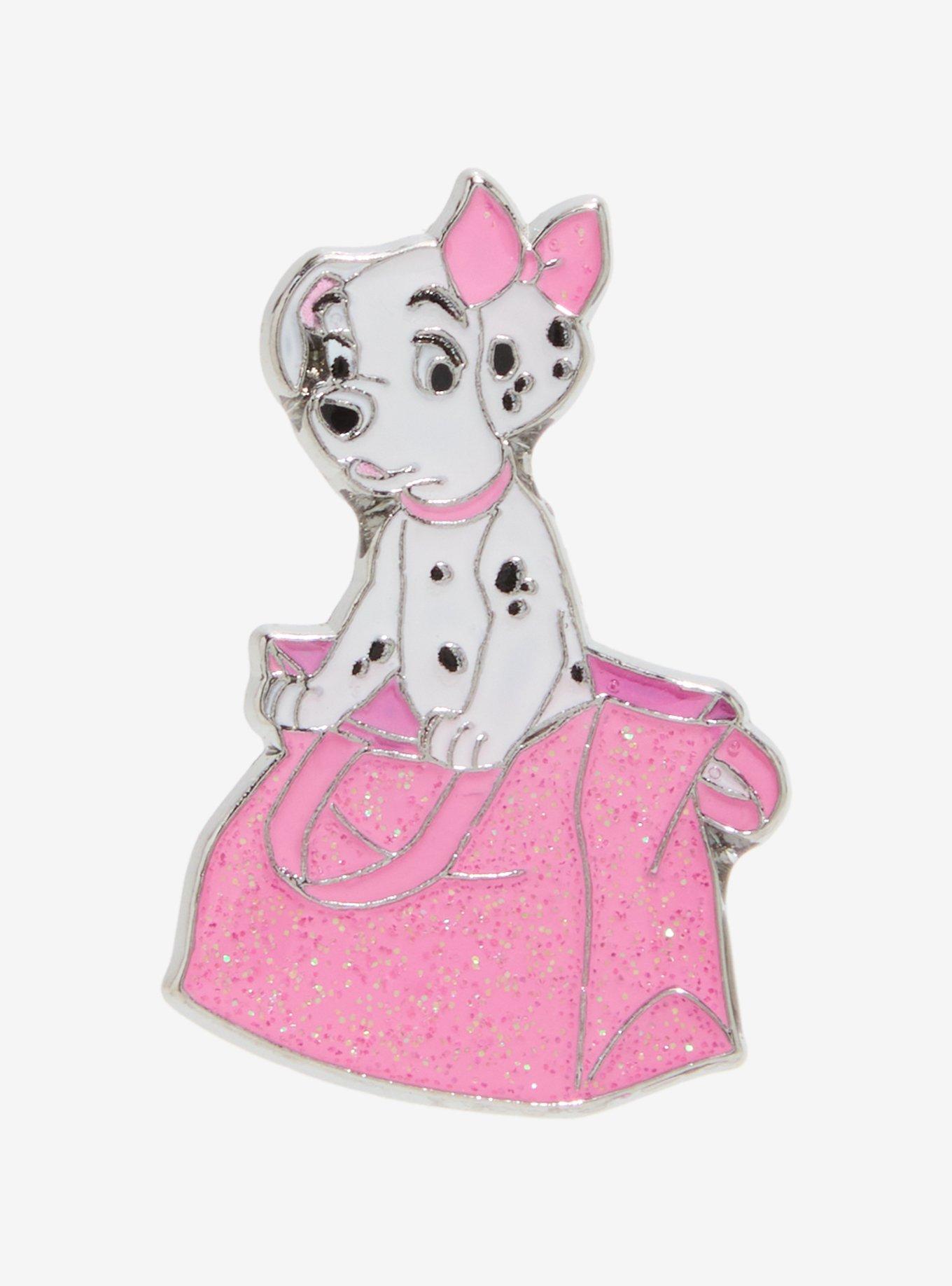 Disney 101 Dalmatians Penny Glitter Enamel Pin | Hot Topic