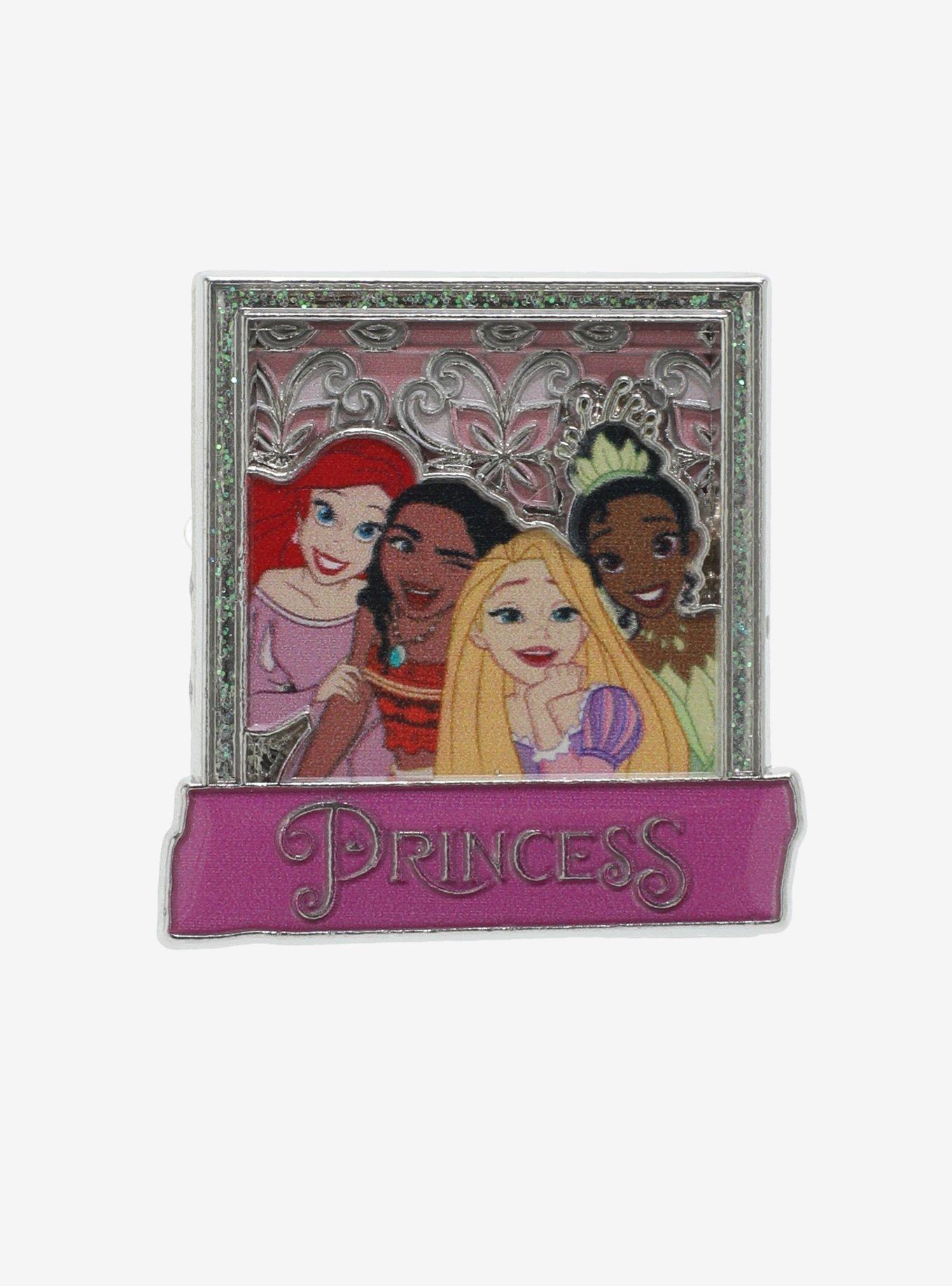 Disney Princess Group Photo 3D Enamel Pin, , hi-res