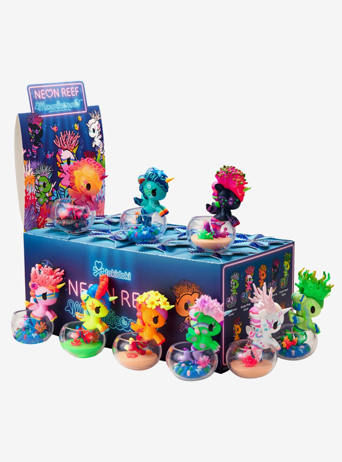 Tokidoki Neon Reef Mermicorno Blind Box Figure, , hi-res