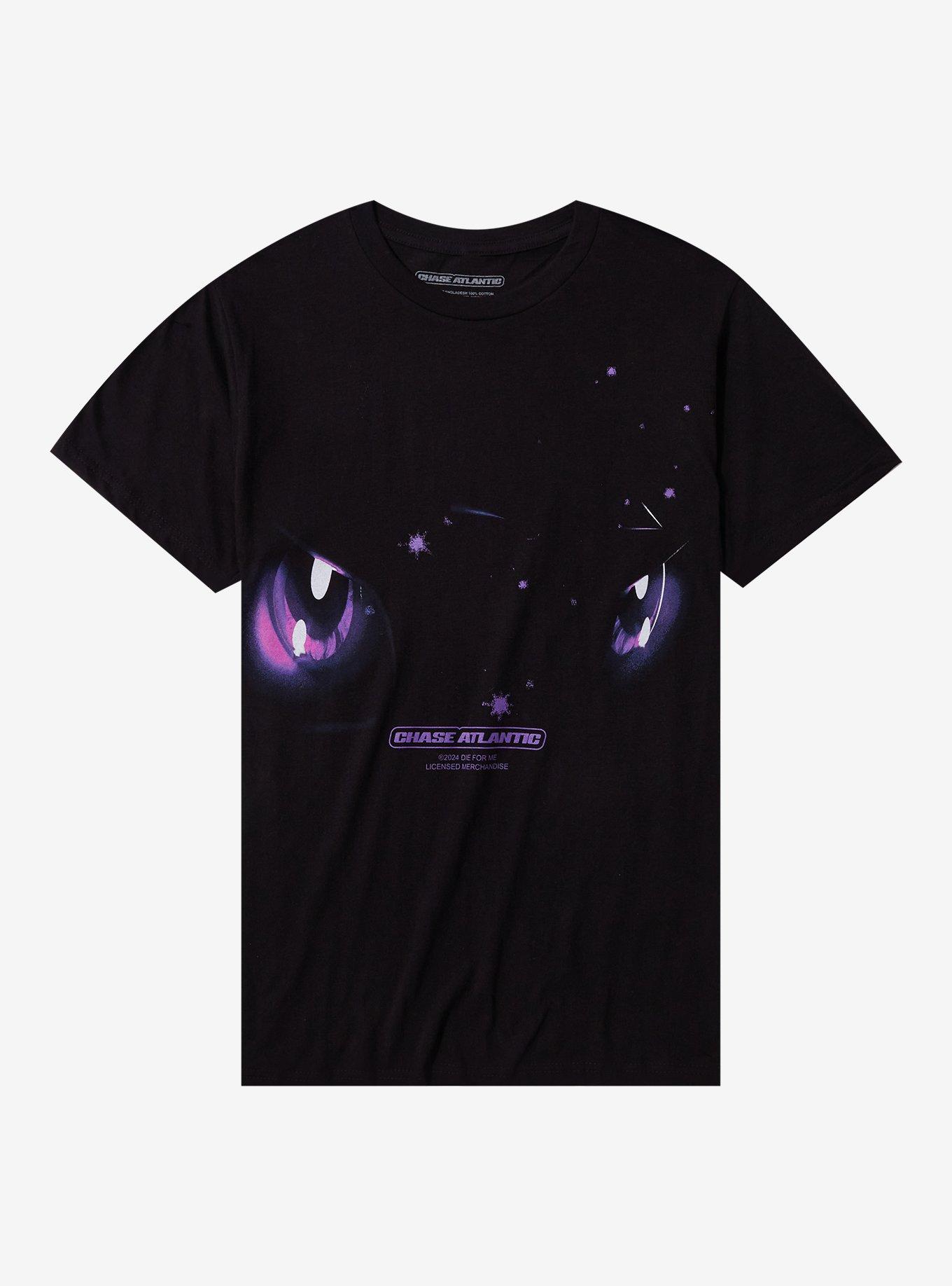 Chase Atlantic Purple Eyes Boyfriend Fit Girls T-Shirt, , hi-res