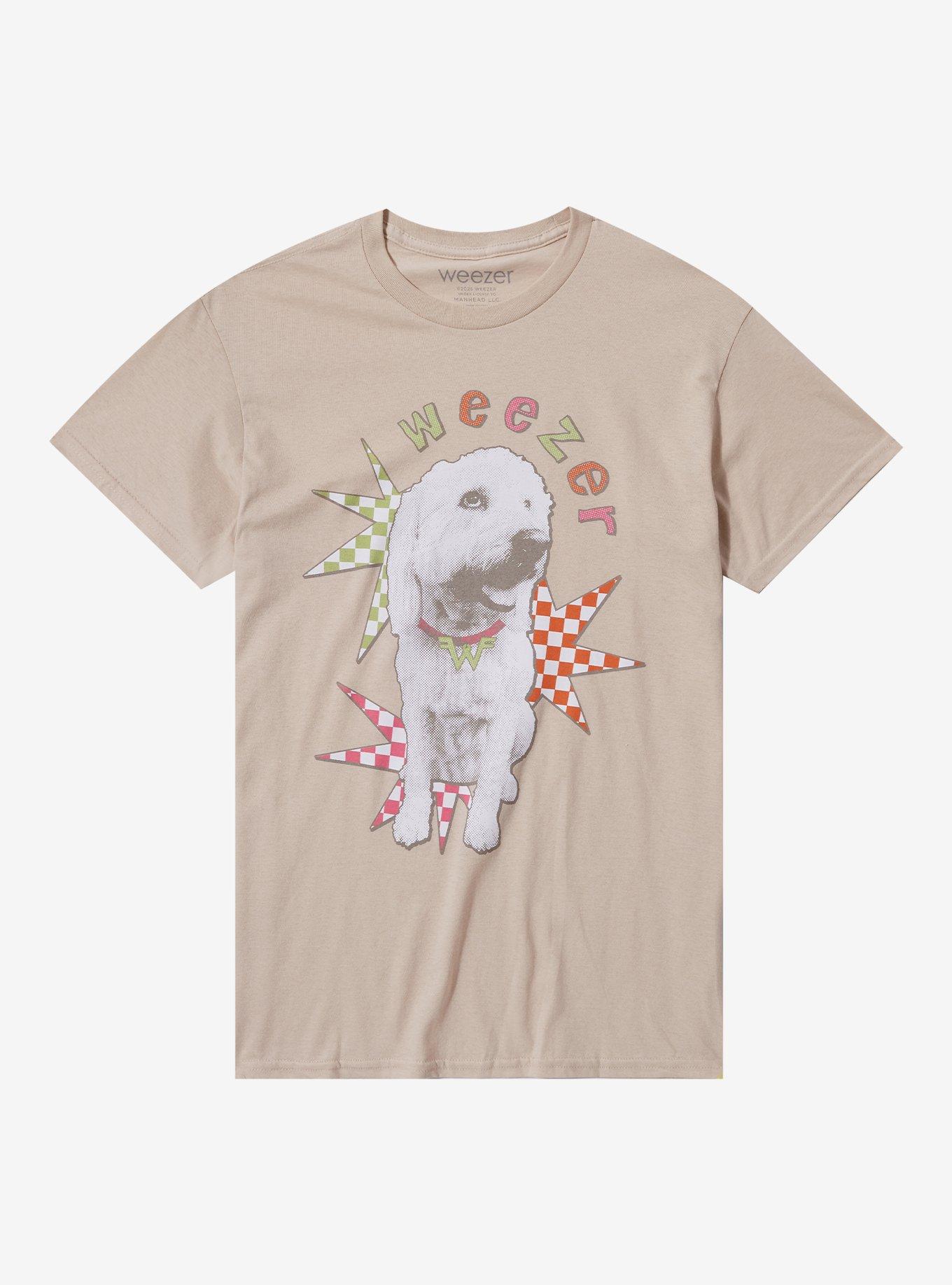 Weezer Dog Boyfriend Fit Girls T-Shirt, , hi-res