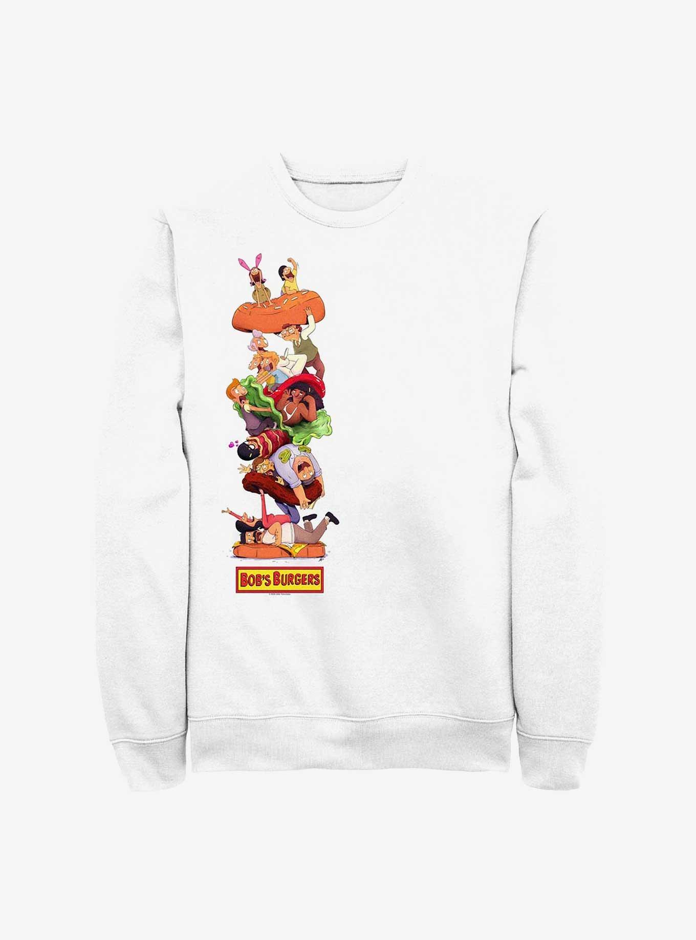 Bob's Burgers Stack Painting Sweatshirt, , hi-res