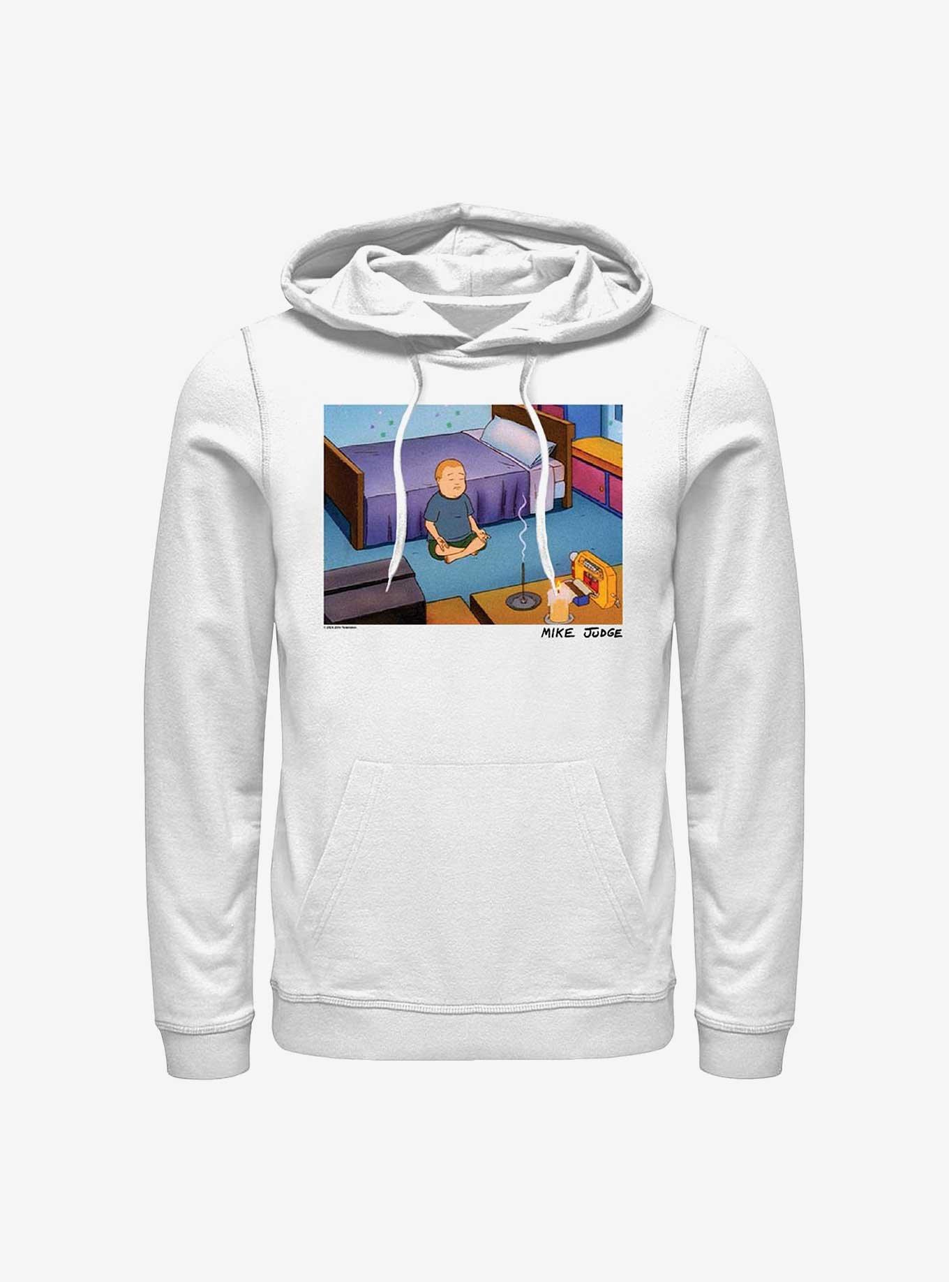 King Of The Hill Bobby Meditating Hoodie, , hi-res