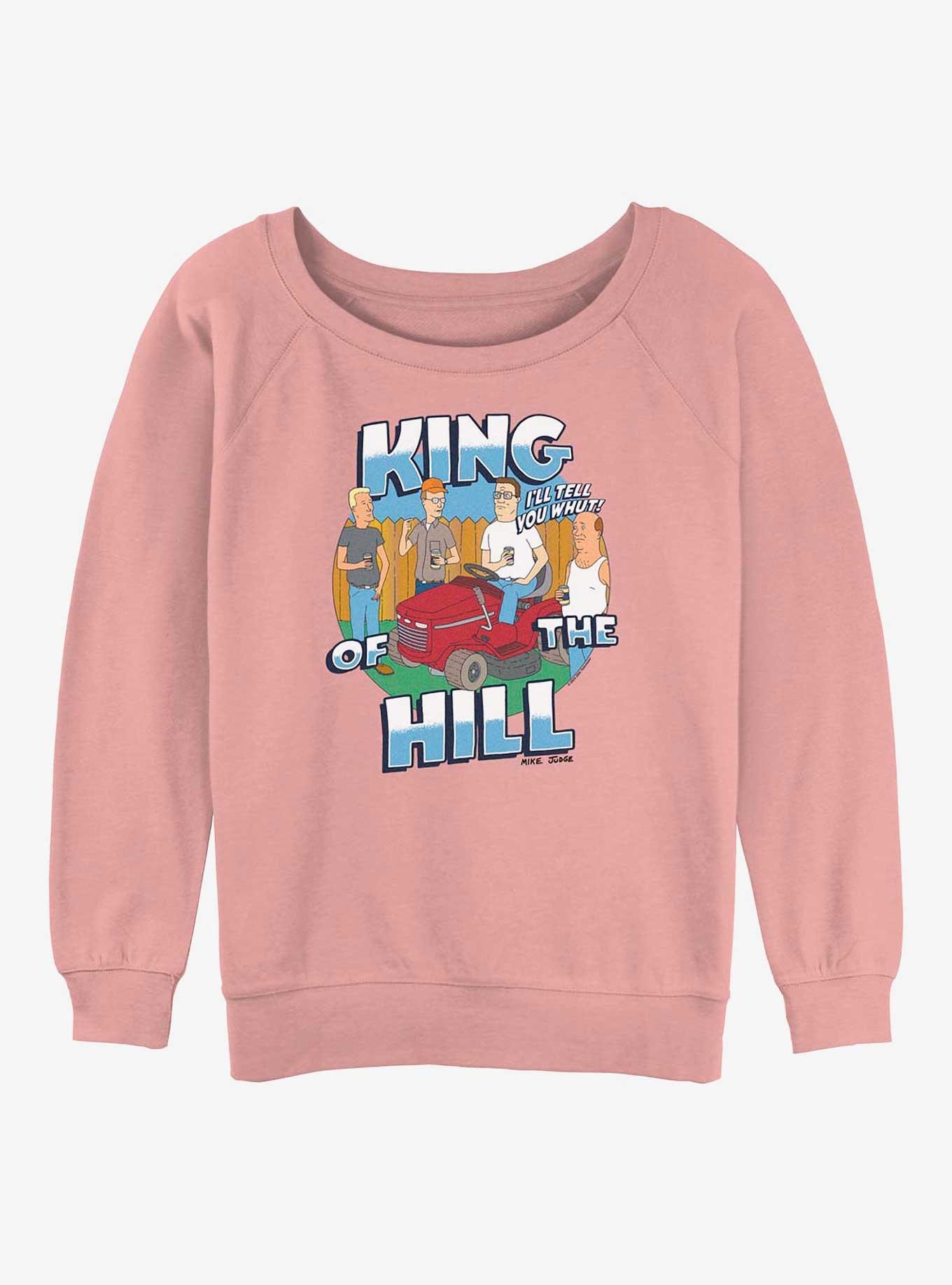 King Of The Hill Ill Tell You Whut Womens Slouchy Sweatshirt, , hi-res