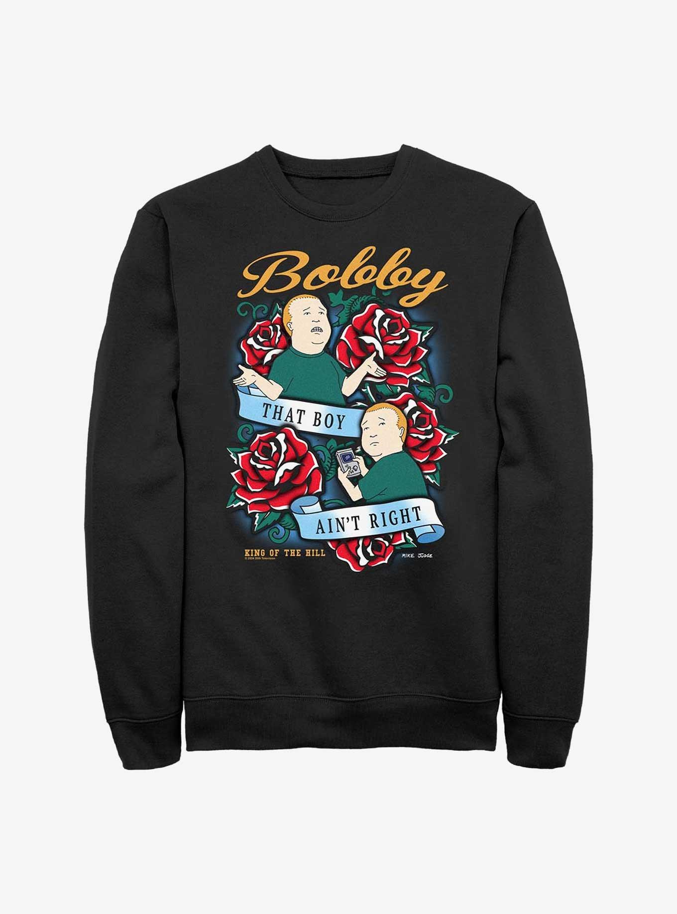 King Of The Hill Bobby Tattoo Style Sweatshirt,Specials : American Fashion Style Bags On Sale