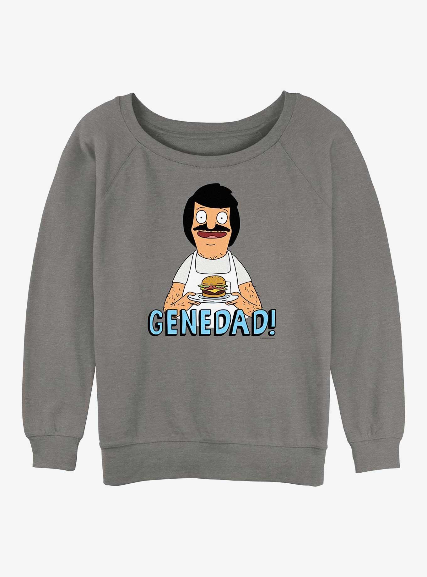 Bob's Burgers Gene Dad Womens Slouchy Sweatshirt, , hi-res