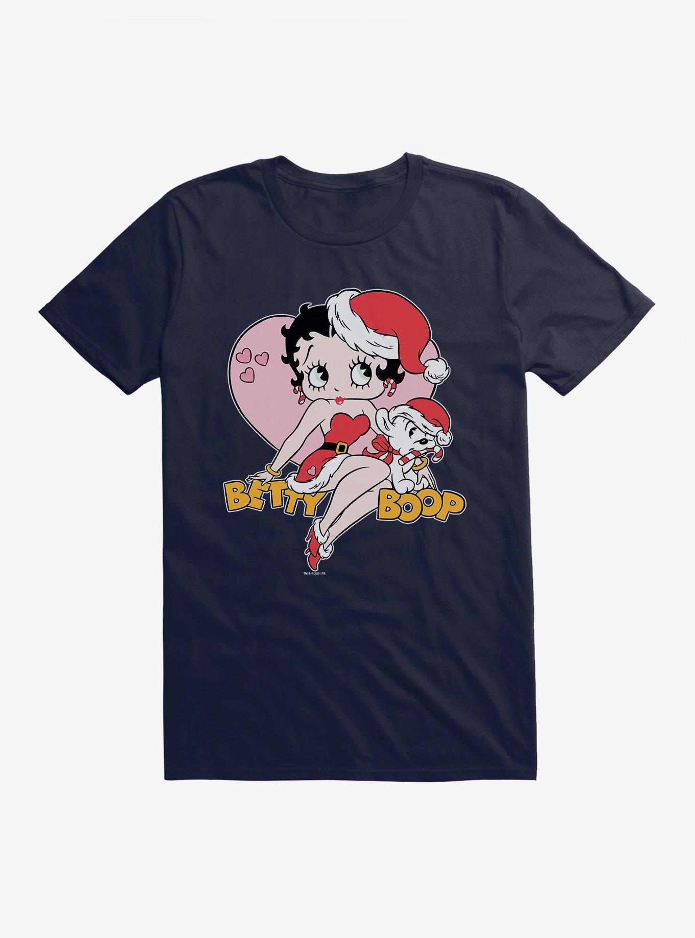 Betty Boop Pudgys Christmas T-Shirt, , hi-res