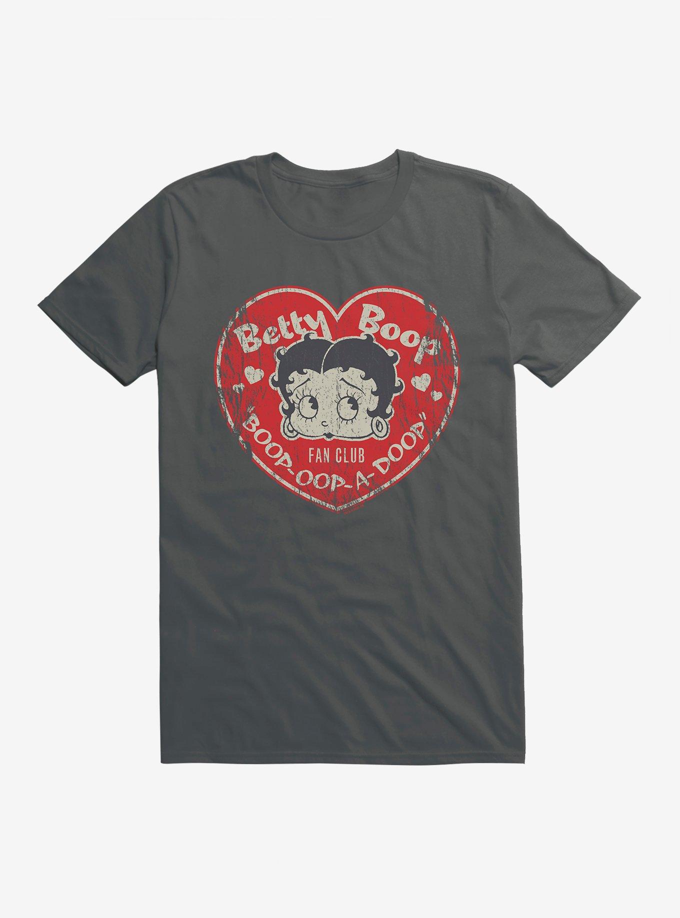 Betty Boop Fan Club Heart T-Shirt, , hi-res