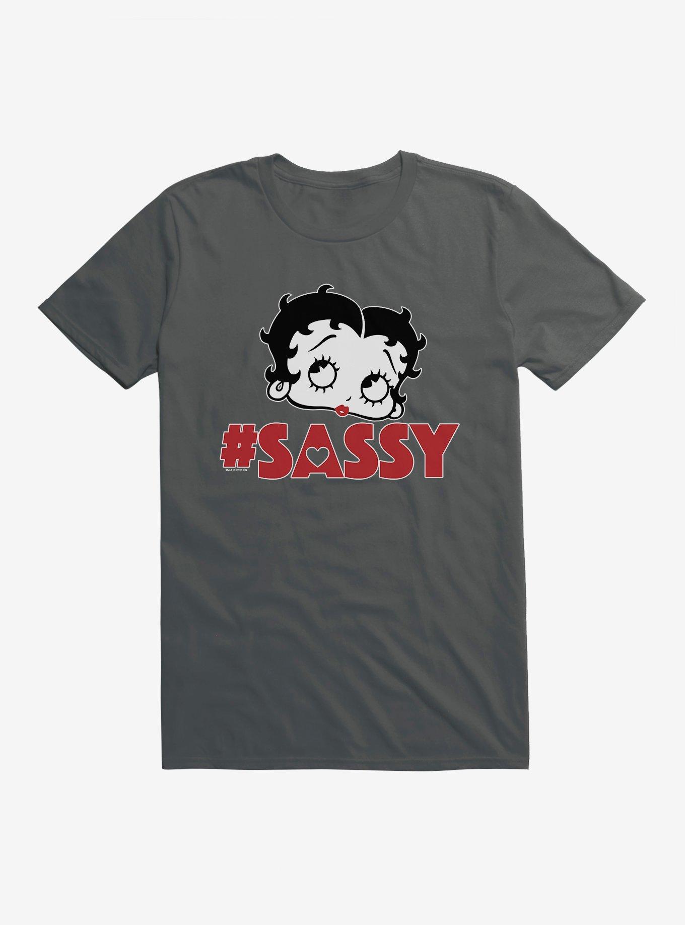 Betty Boop Hashtag Sassy T-Shirt