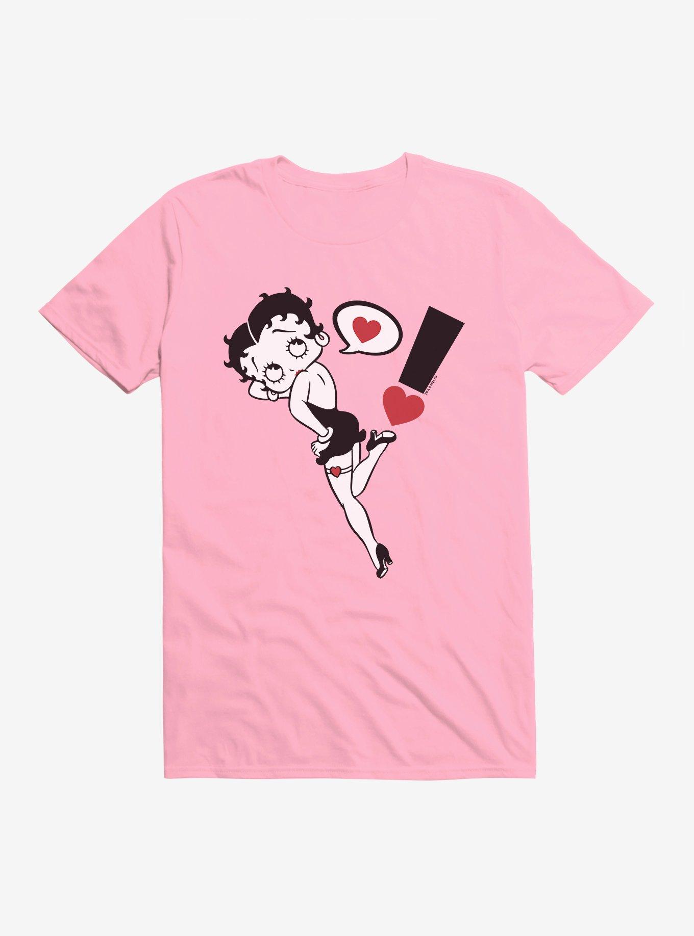 Betty Boop Exclamation of Love T-Shirt, , hi-res