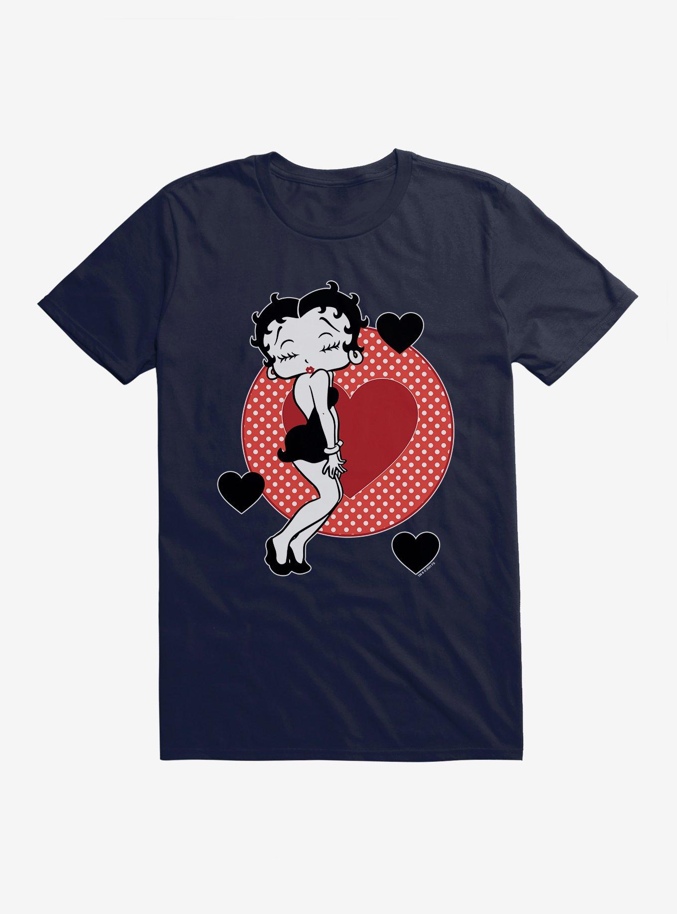 Betty Boop Pucker Up T-Shirt, , hi-res