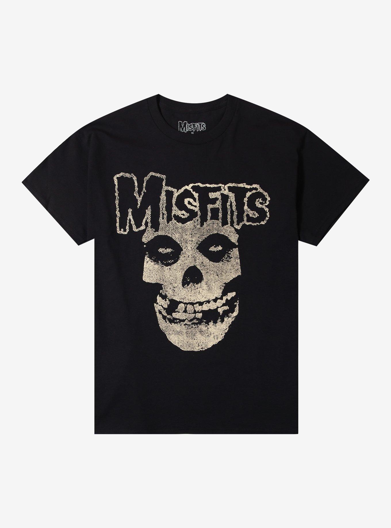 Misfits Fiend Skull Logo T-Shirt, , hi-res