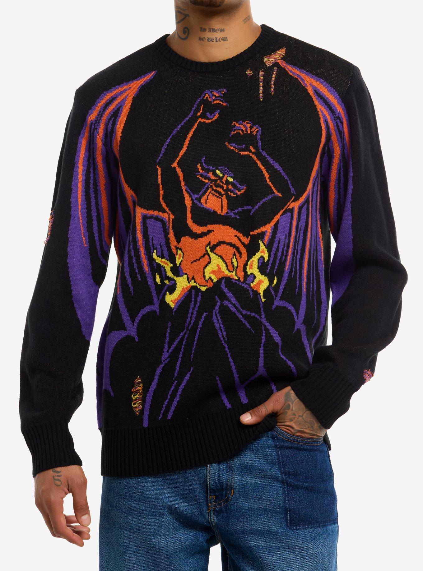 Our Universe Disney Fantasia Night On Bald Mountain Chernabog Knit Sweater, , hi-res