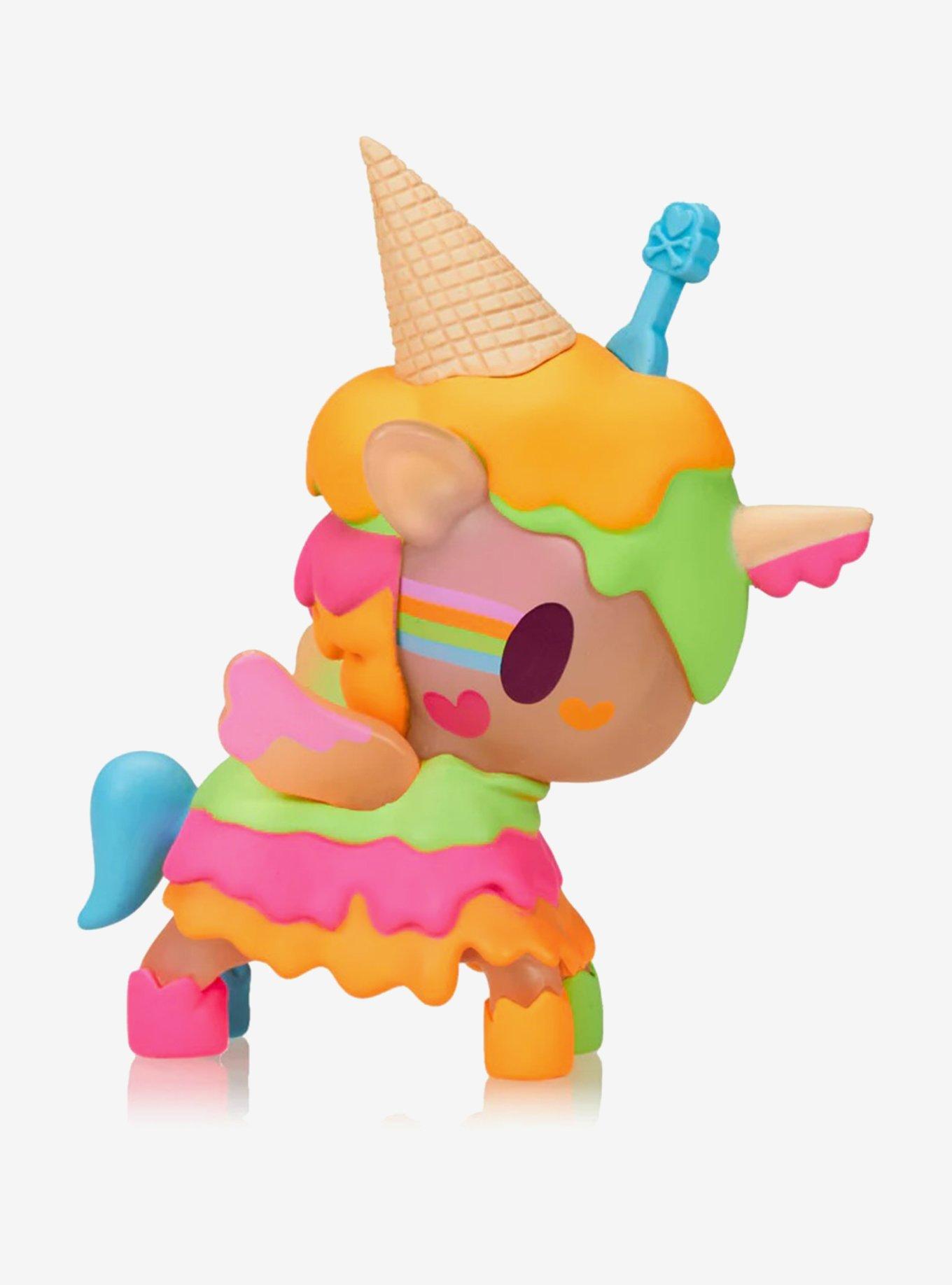 tokidoki Unicorno Ice Cream Shop Neon Melty Figure, , hi-res
