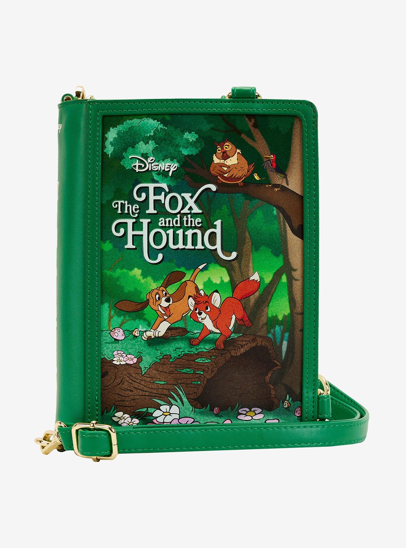 Loungefly Disney The Fox And The Hound Book Crossbody Bag, , hi-res