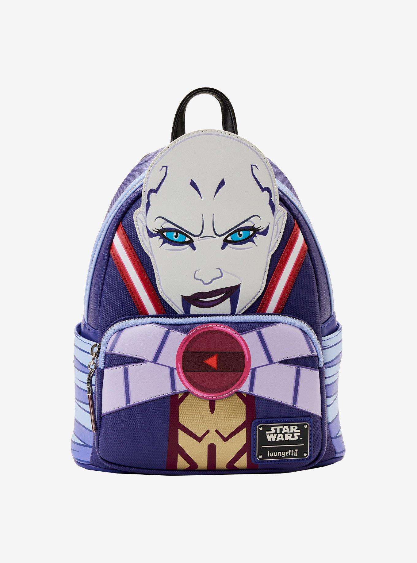 Loungefly Star Wars: The Clone Wars Asajj Ventress Figural Mini Backpack