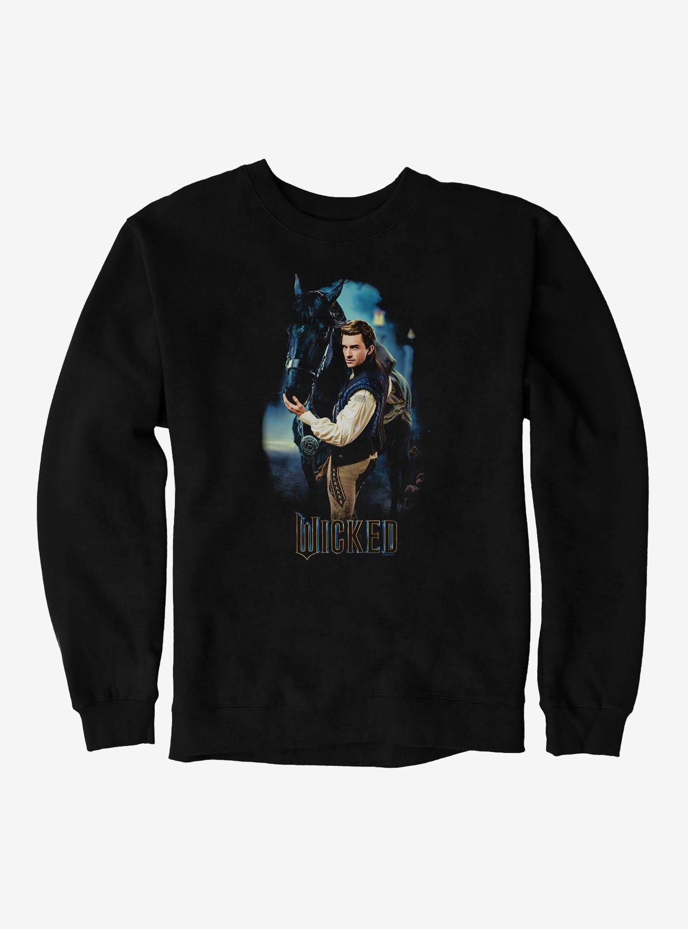 Wicked Fiyero & His Horse Sweatshirt, BLACK, hi-res