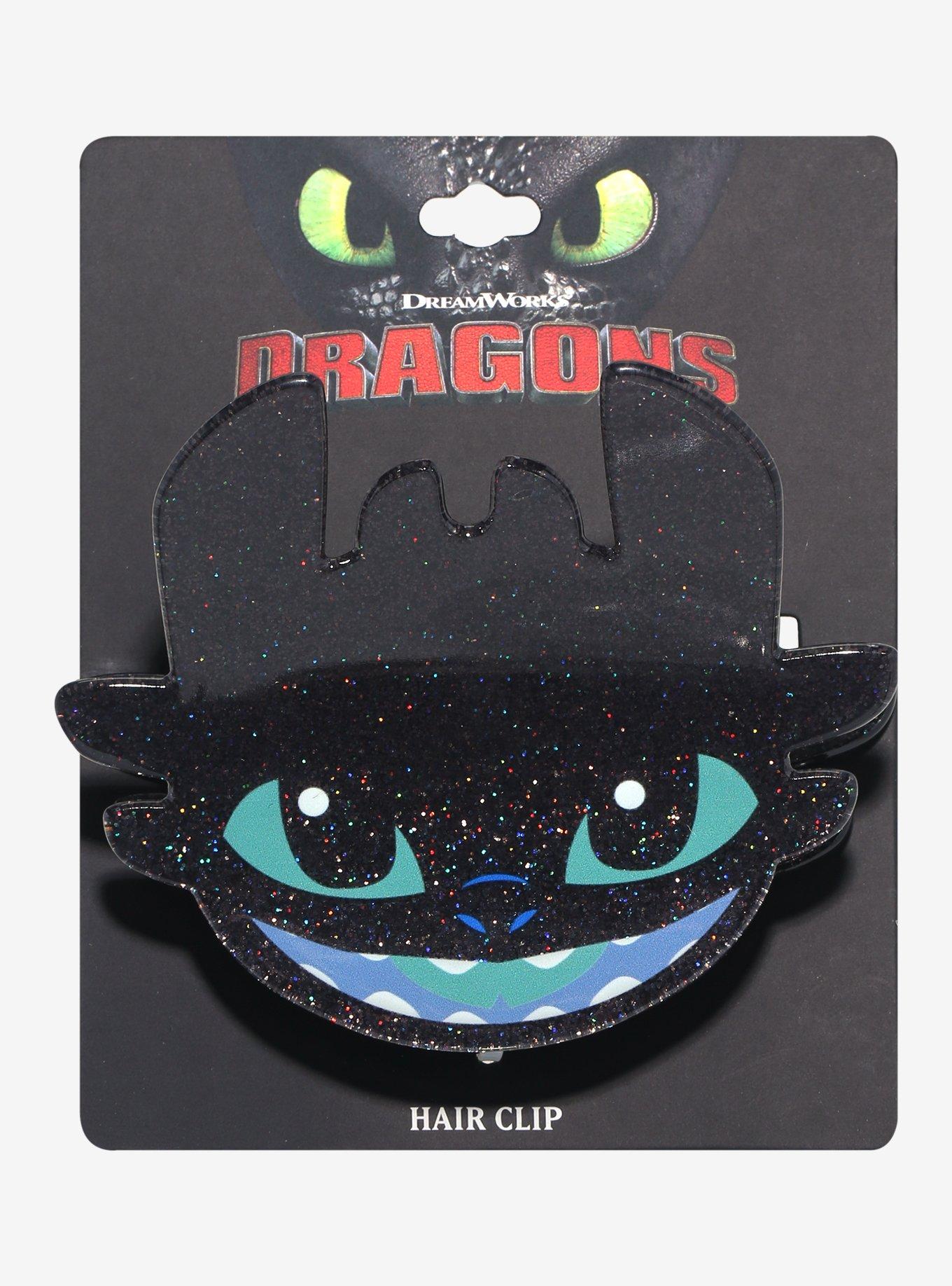 How To Train Your Dragon Toothless Figural Claw Hair Clip, , hi-res