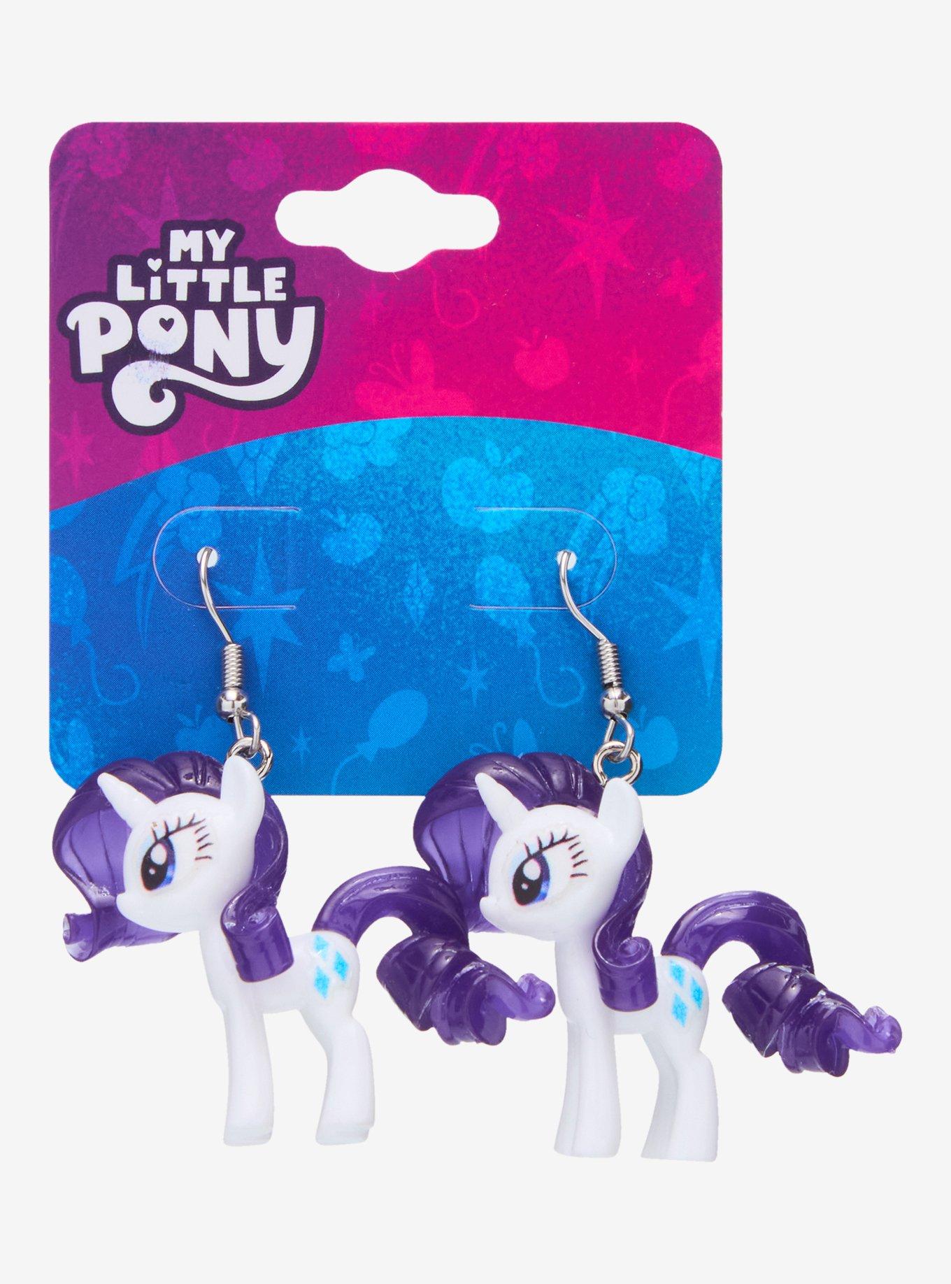 My Little Pony Rarity Figural Earrings, , hi-res