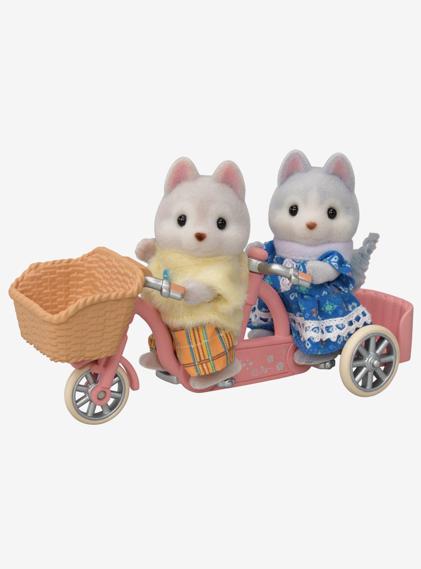 Calico Critters Tandem Cycling Figure Set, , hi-res