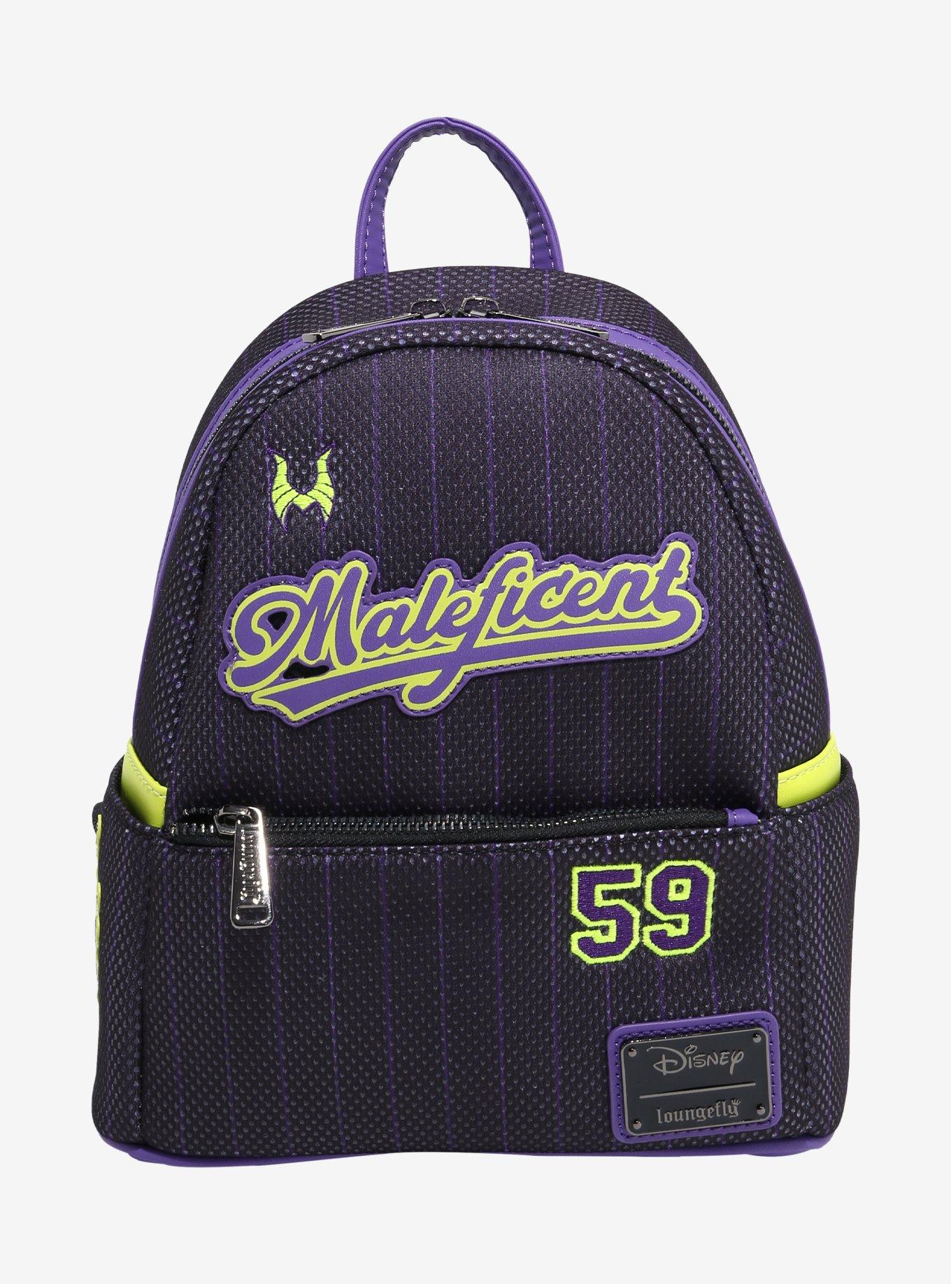 Loungefly Disney Maleficent Jersey Mini Backpack, , hi-res