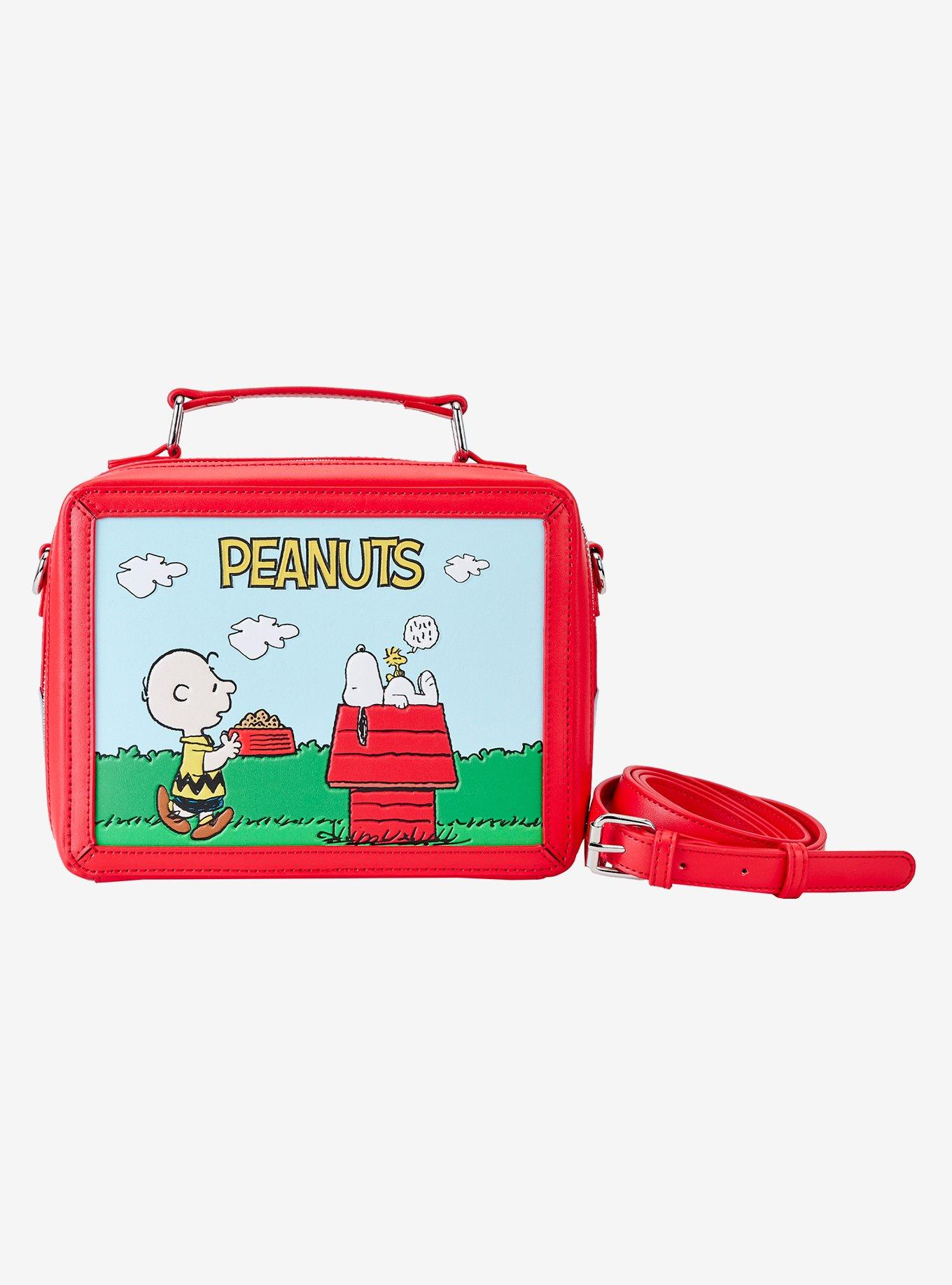 Loungefly Peanuts Figural Lunchbox Crossbody Bag, , hi-res