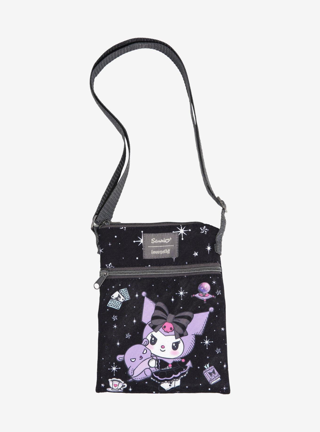 Loungefly Kuromi Fortune Teller Passport Crossbody Bag, , hi-res