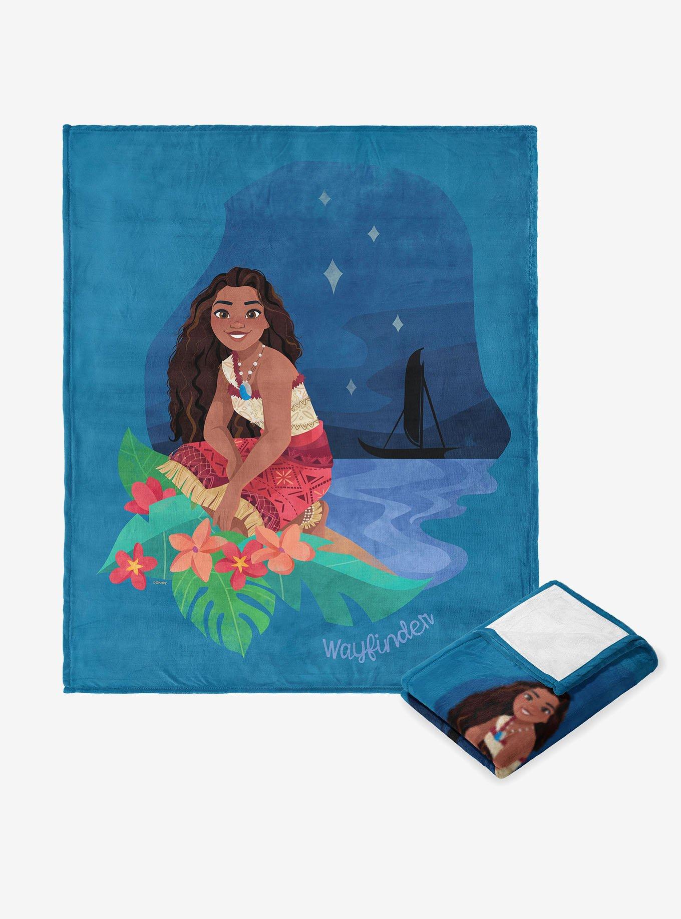 Disney Moana 2 Wayfinder Moana 40" Silk Touch Throw Blanket, , hi-res