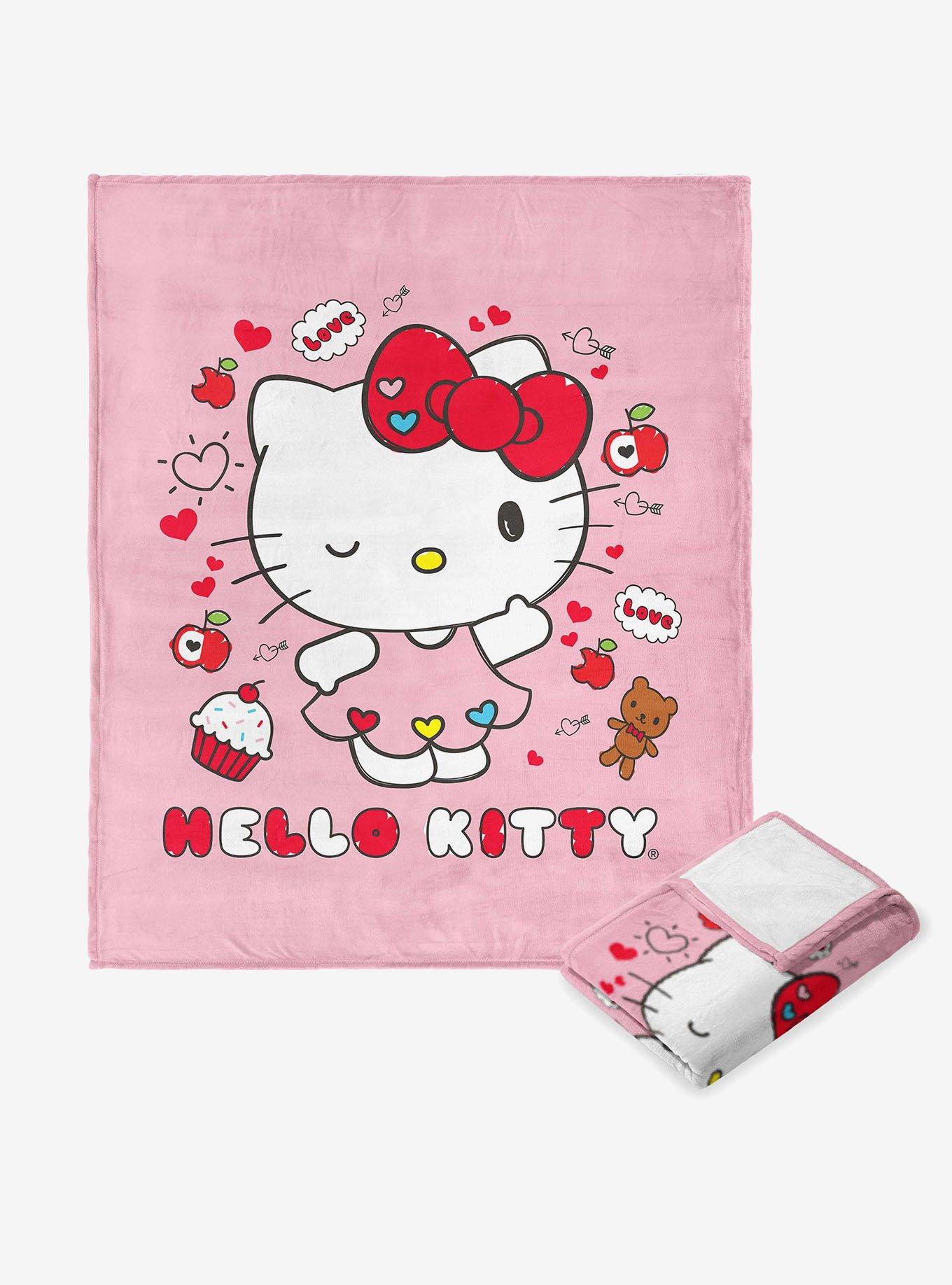 Sanrio Hello Kitty Super Sweet Silk Touch Throw Blanket, , hi-res