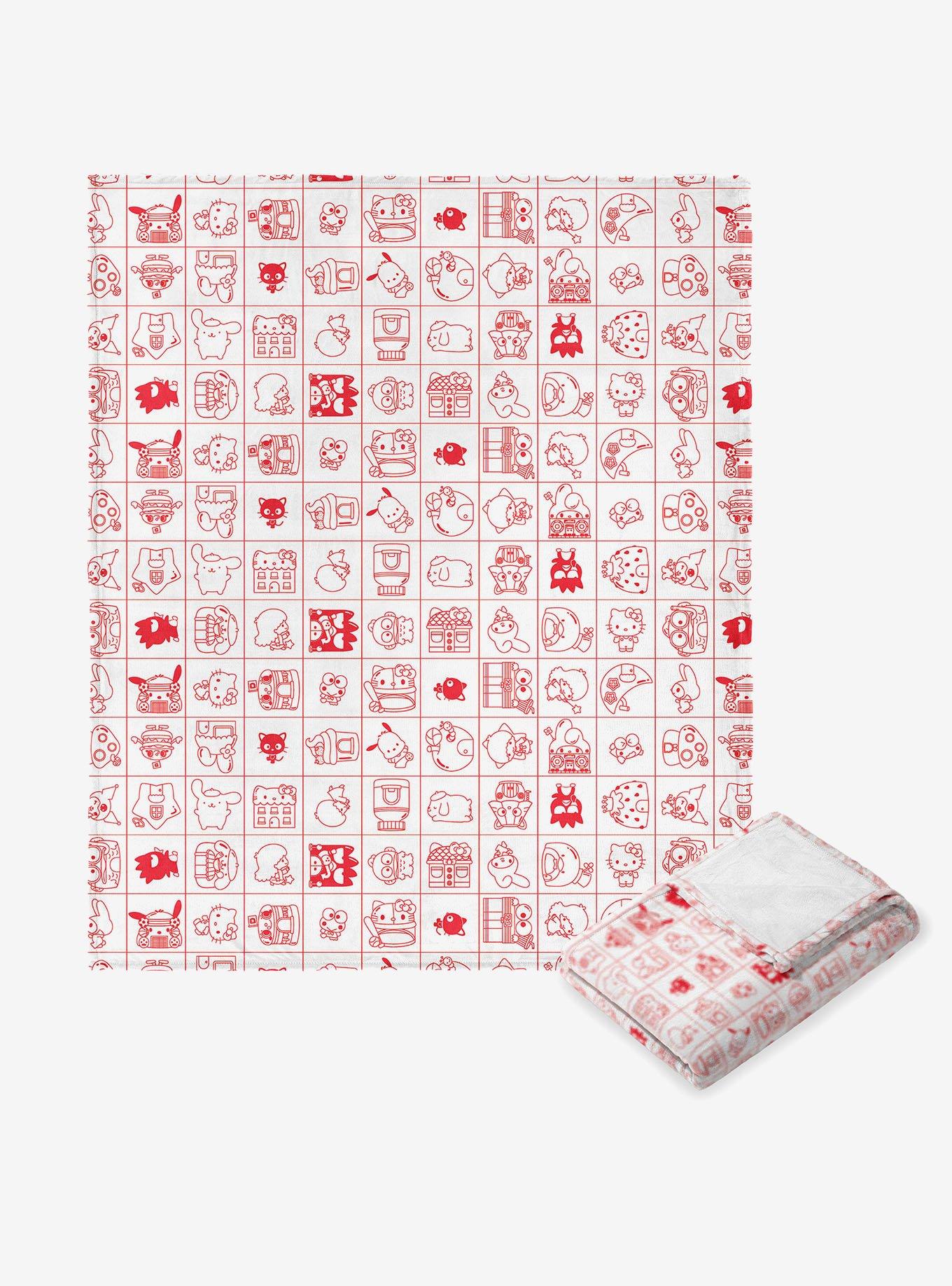 Sanrio Hello Kitty & Friends Hello Friends Silk Touch Throw Blanket, , hi-res