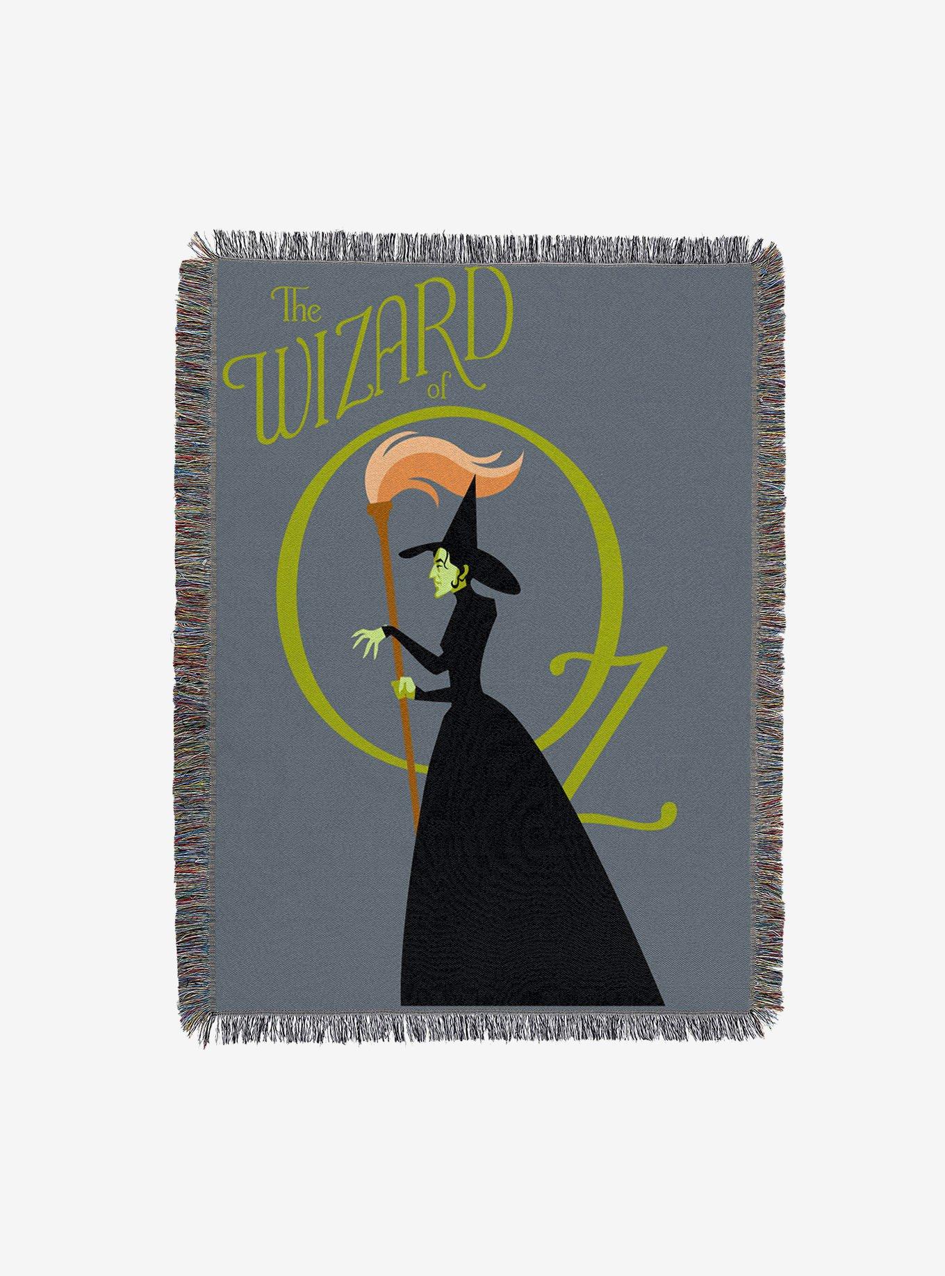 The Wizard of Oz Wicked Witch of the West Tapestry Throw Blanket, , hi-res