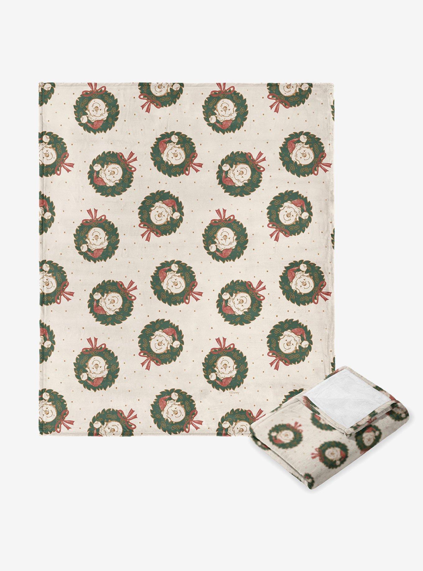 Disney Winnie the Pooh Pooh Wreath 40" Silk Touch Throw Blanket,Specials : American Fashion Style Bags On Sale