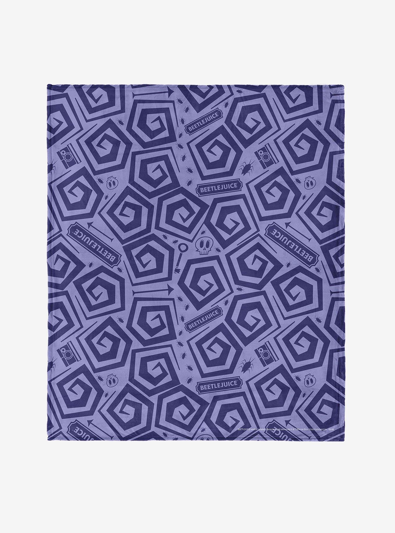 Beetlejuice Creepy Crawlies Silk Touch Throw Blanket,All Products : American Fashion Style Bags On Sale