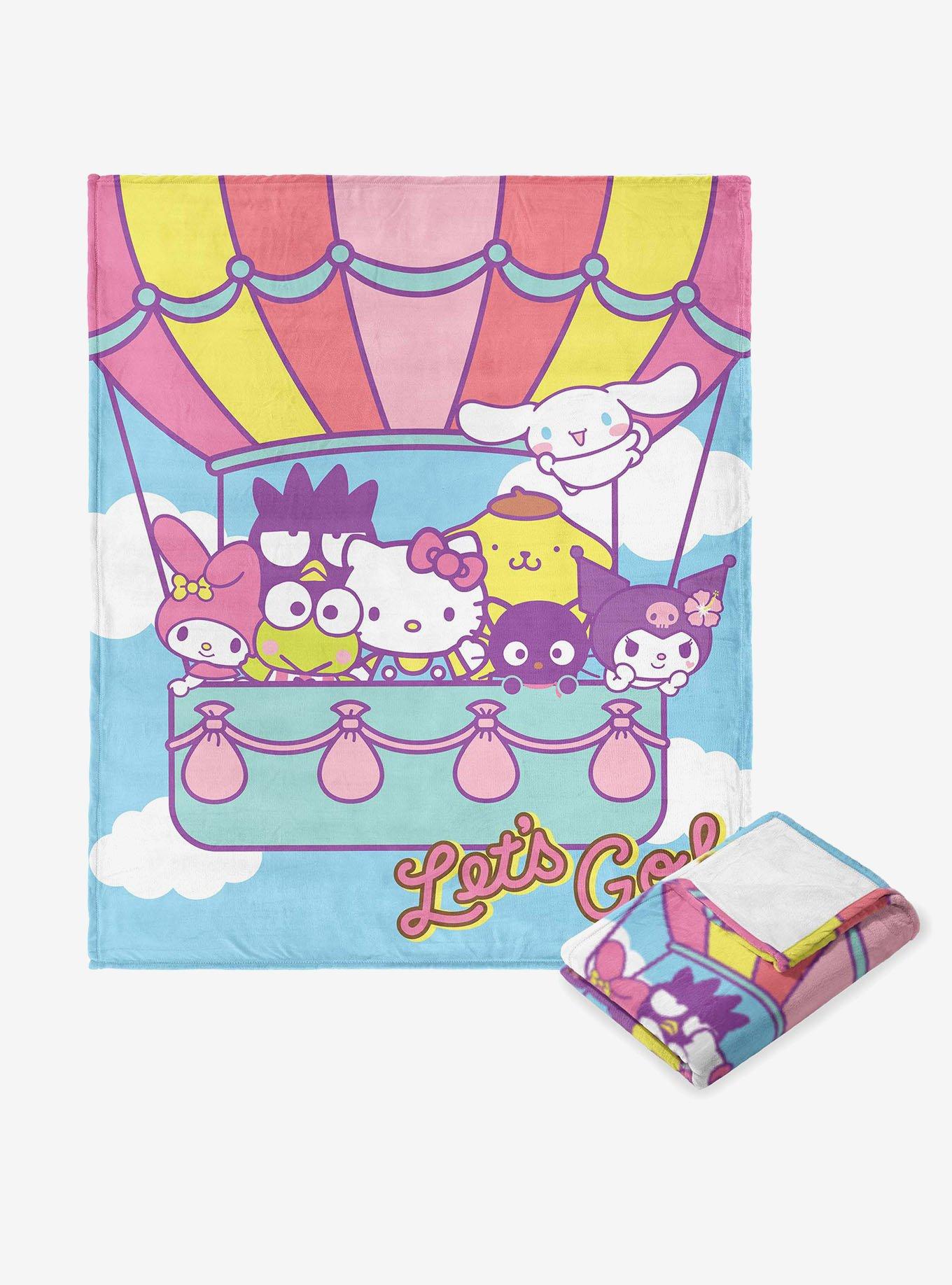 Sanrio Hello Kitty Flying Together Silk Touch Throw Blanket, , hi-res