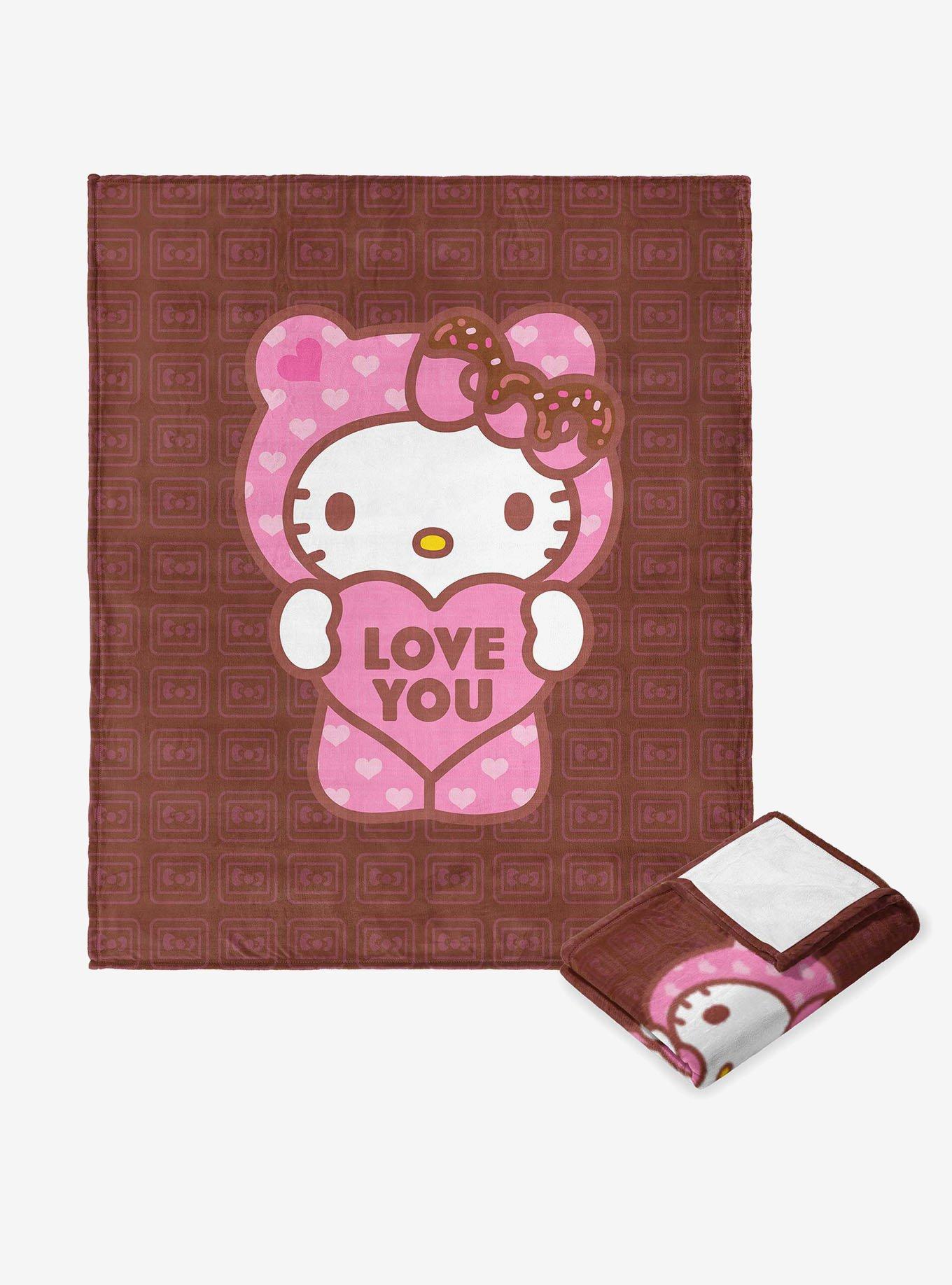 Sanrio Hello Kitty Chocokitty Silk Touch Throw Blanket, , hi-res
