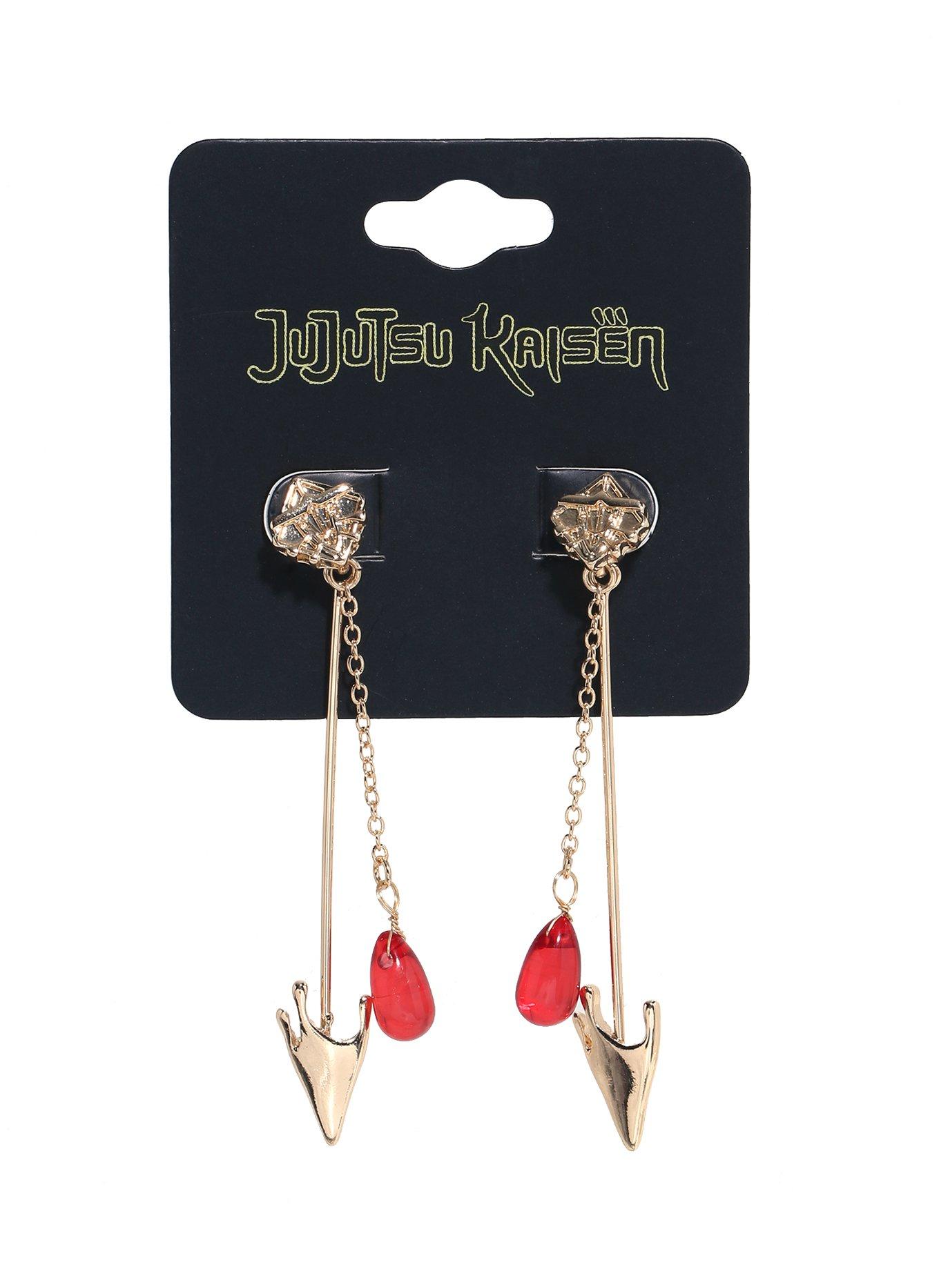 Jujutsu Kaisen Choso Piercing Blood Earrings, , hi-res