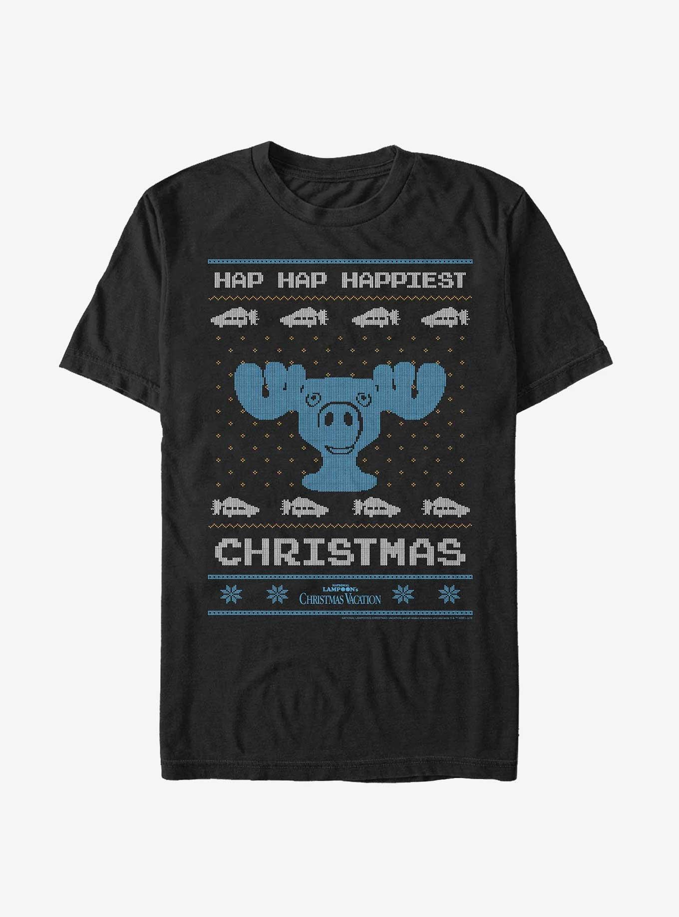 National Lampoon's Christmas Vacation Hap Hap T-Shirt, BLACK, hi-res