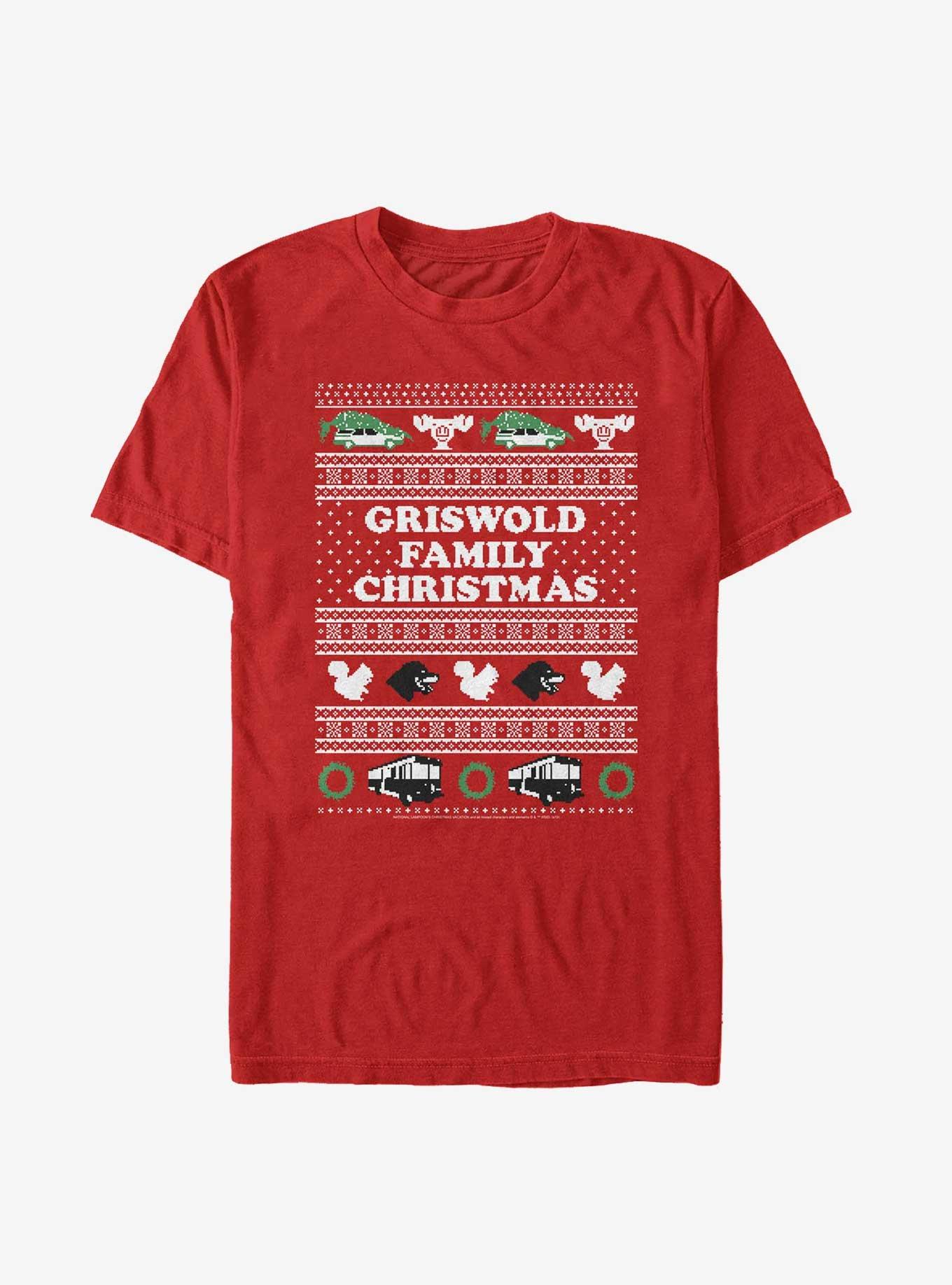 National Lampoon's Christmas Vacation Griswold Family Christmas Ugly Sweater - Red, , hi-res