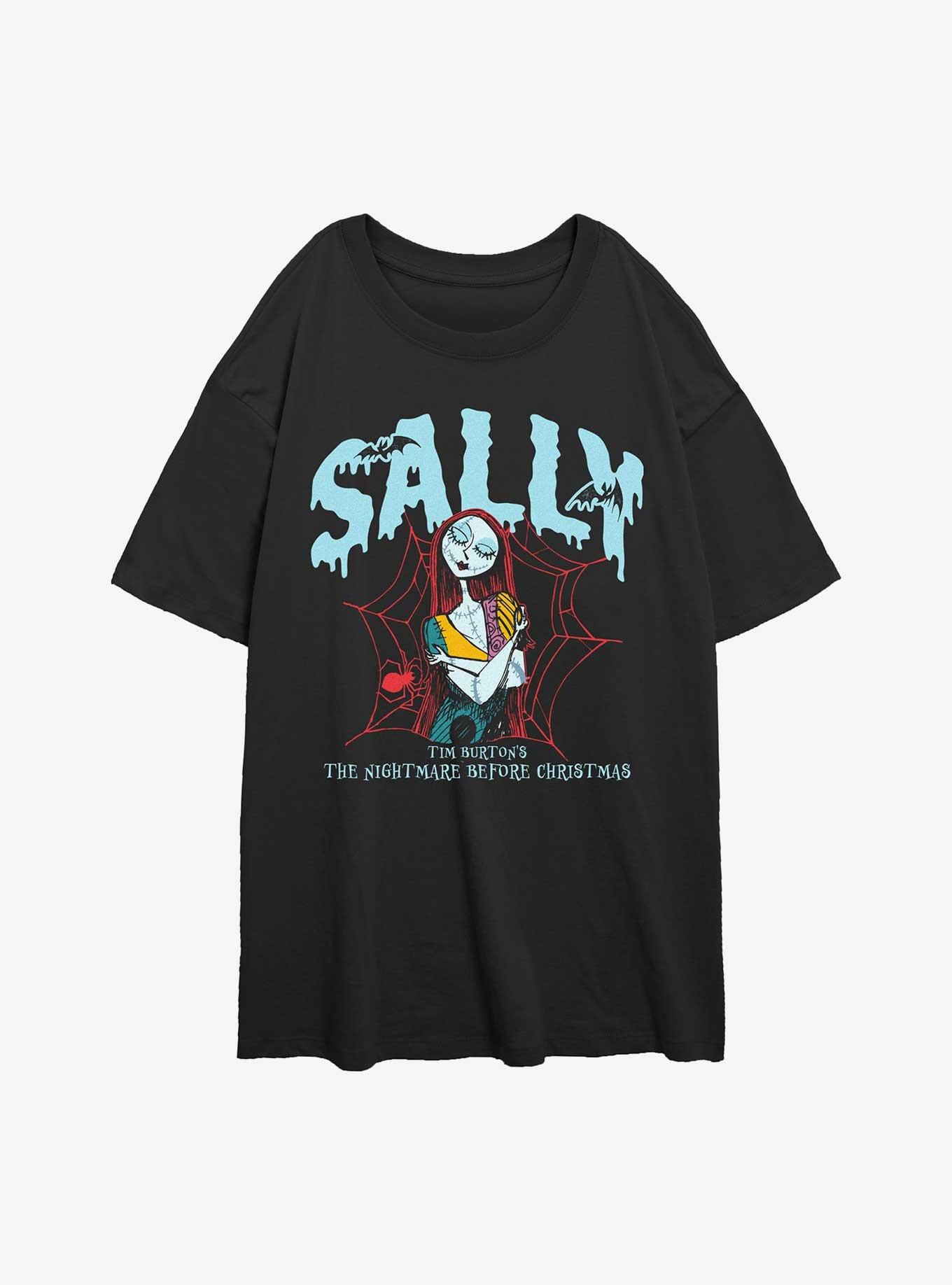 The Nightmare Before Christmas Collegiate Sally Girls Oversized T-Shirt, , hi-res