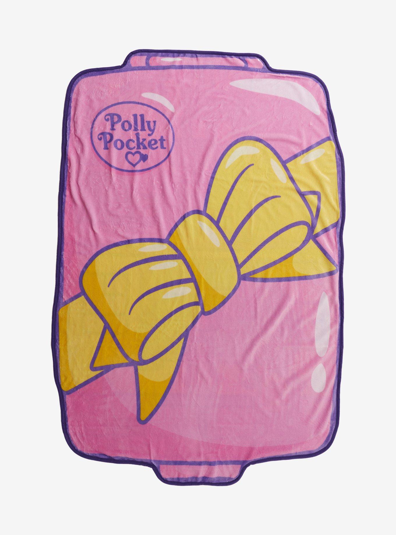Polly Pocket Playset Figural Double Sided Fleece Throw - BoxLunch Exclusive, , hi-res