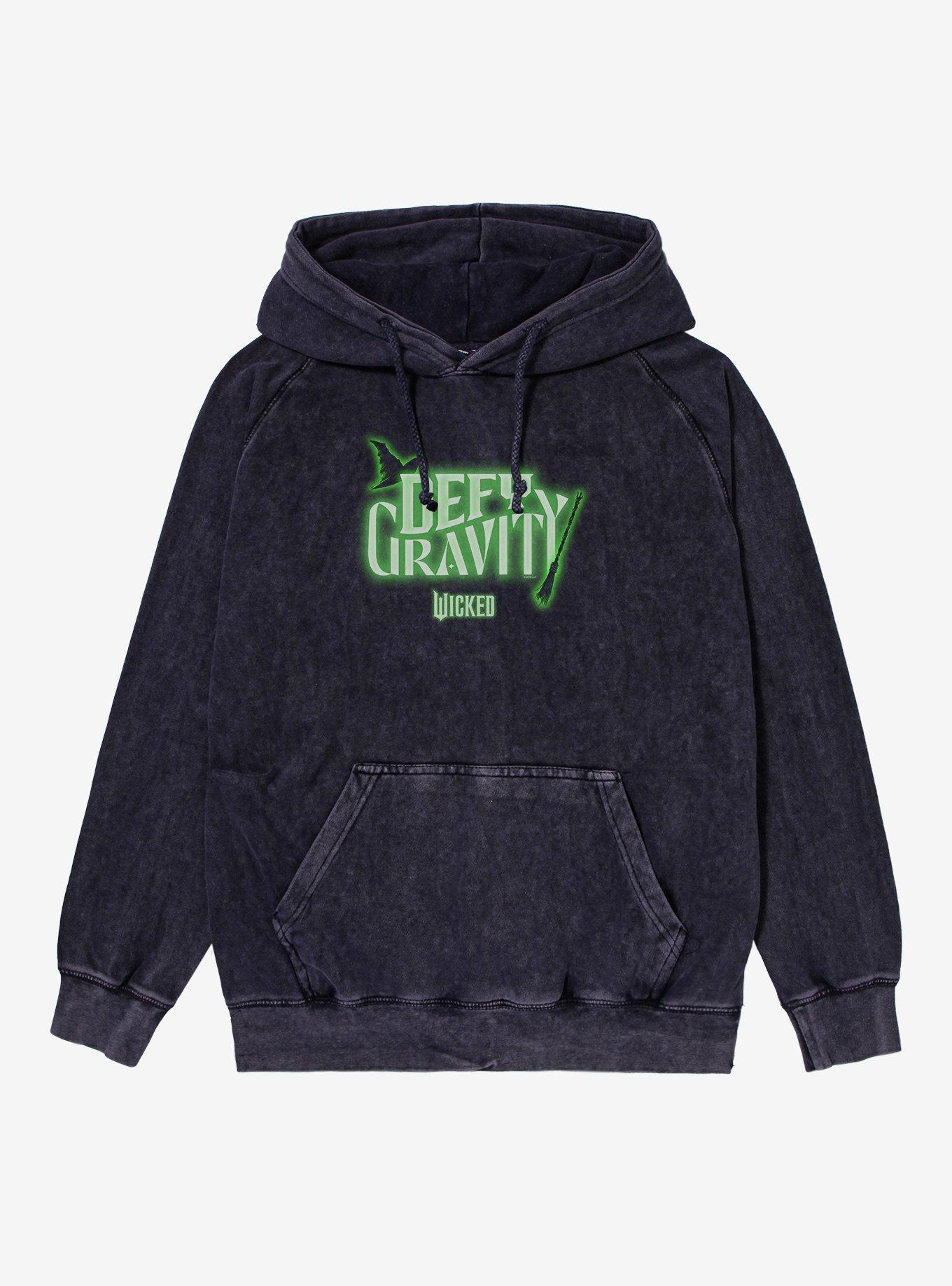 Wicked Defy Gravity Mineral Wash Hoodie, , hi-res