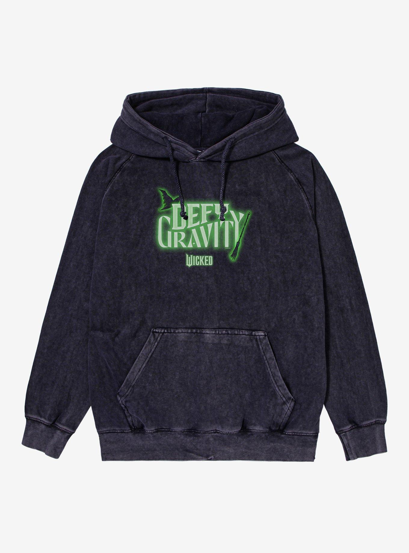 Wicked Defy Gravity Mineral Wash Hoodie, , hi-res