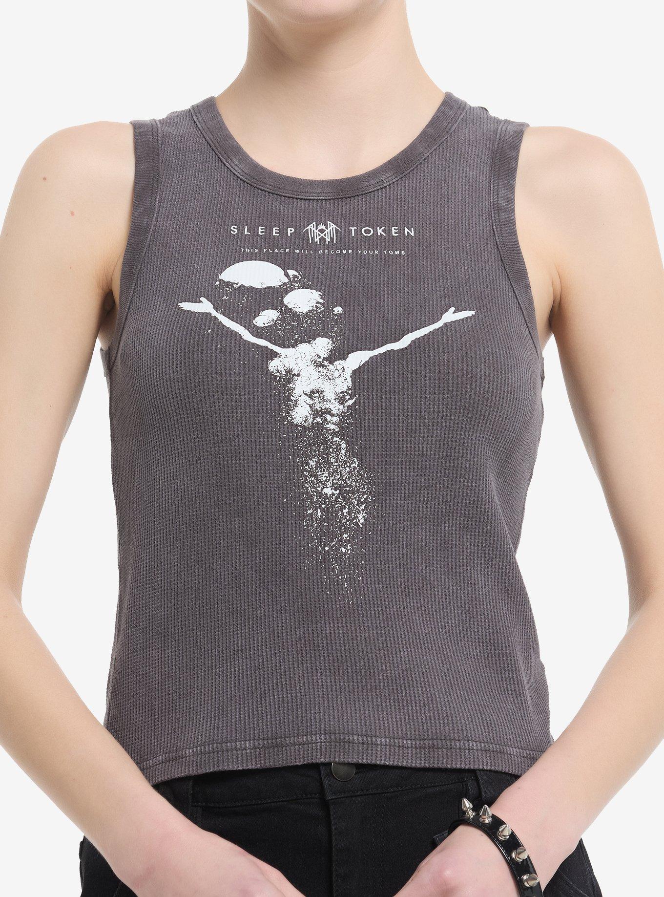 Sleep Token This Place Will Become Your Tomb Girls Waffle Tank Top, , hi-res